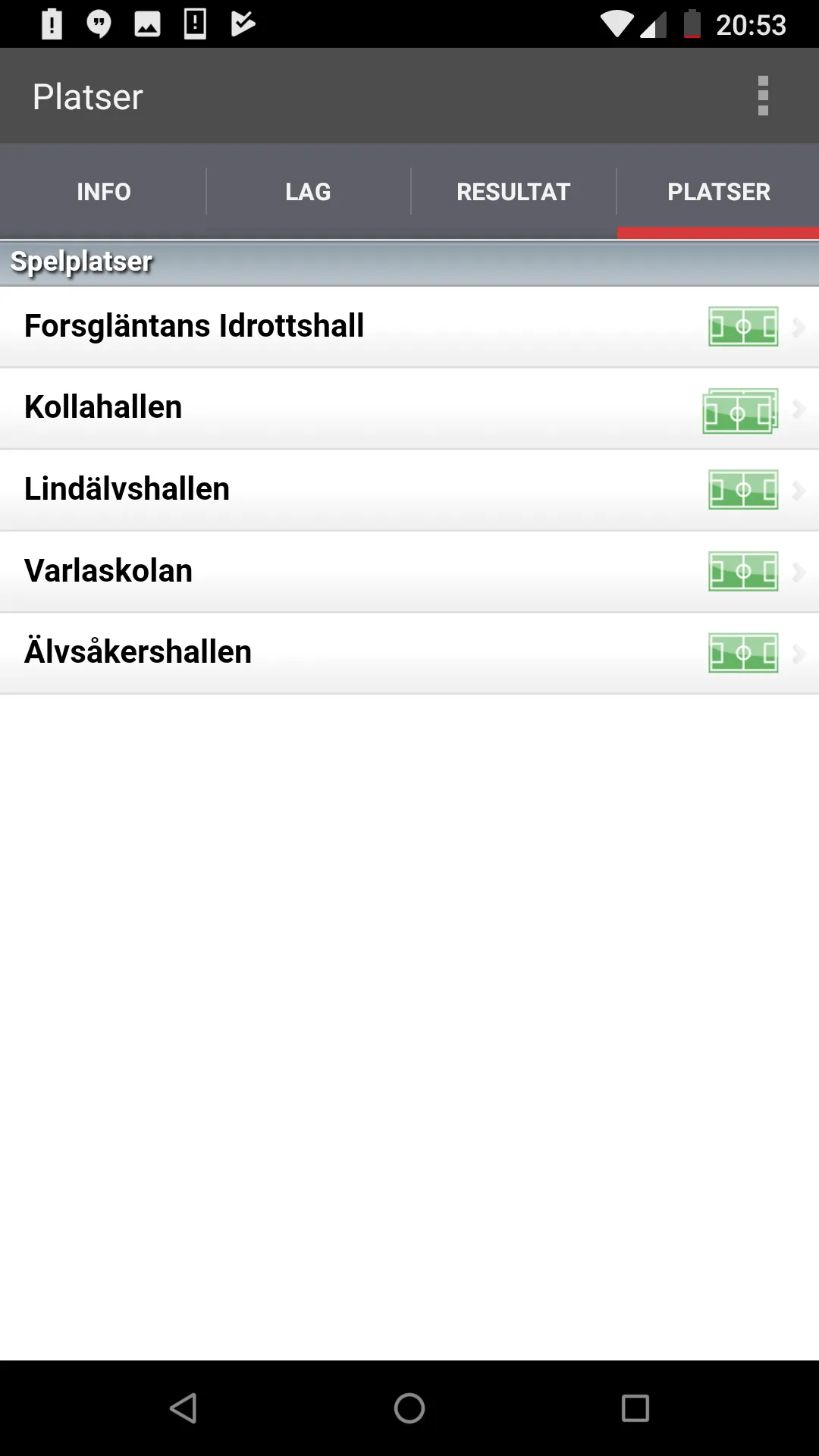 Kungsbacka Basketcup | Indus Appstore | Screenshot