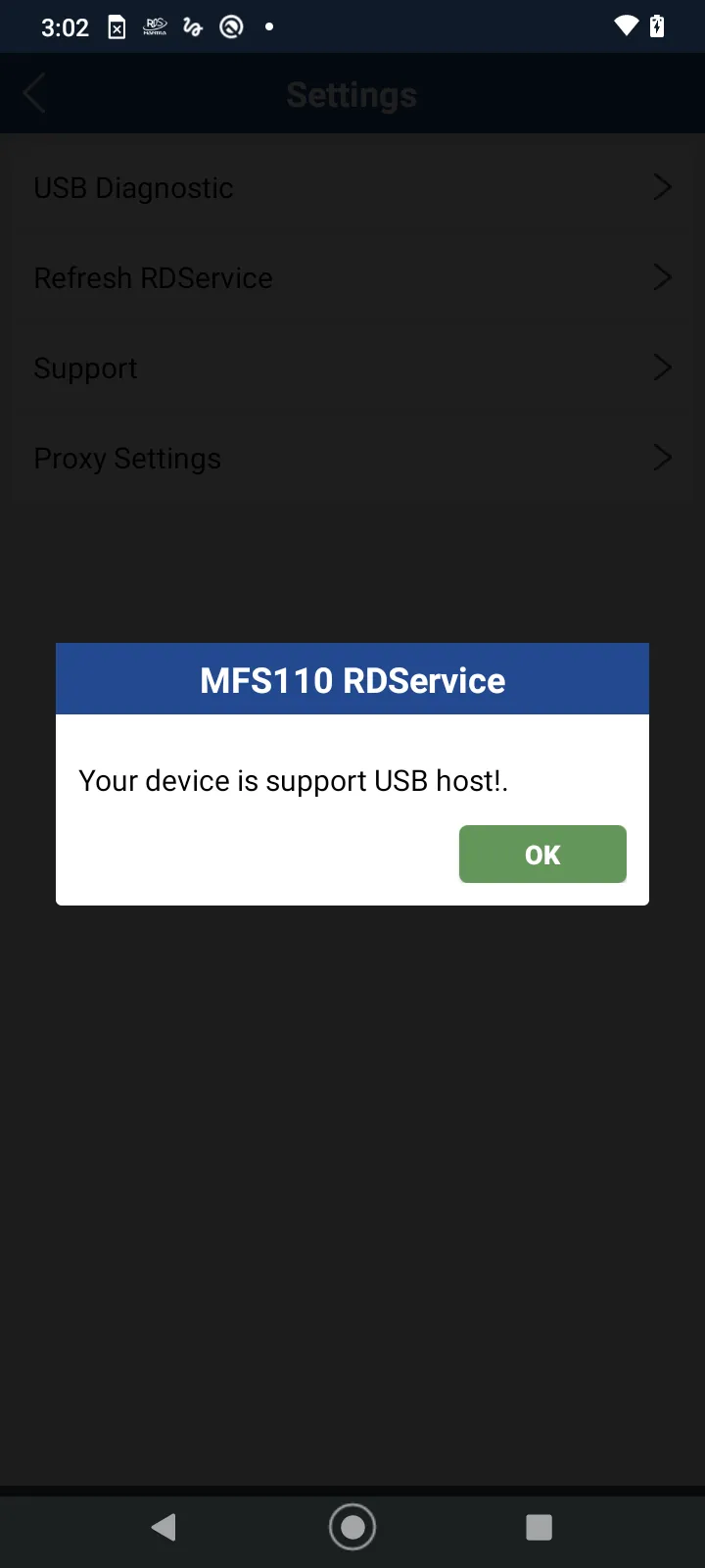 MFS110 L1 RDService | Indus Appstore | Screenshot