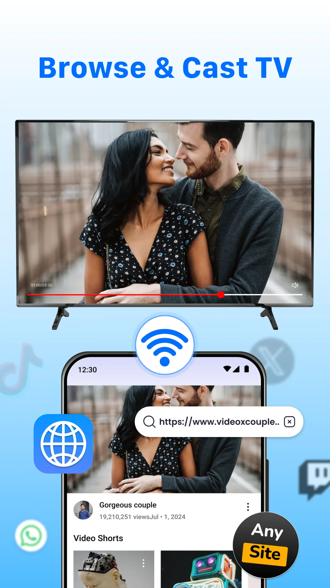 TV Cast - Mirror Phone To TV | Indus Appstore | Screenshot