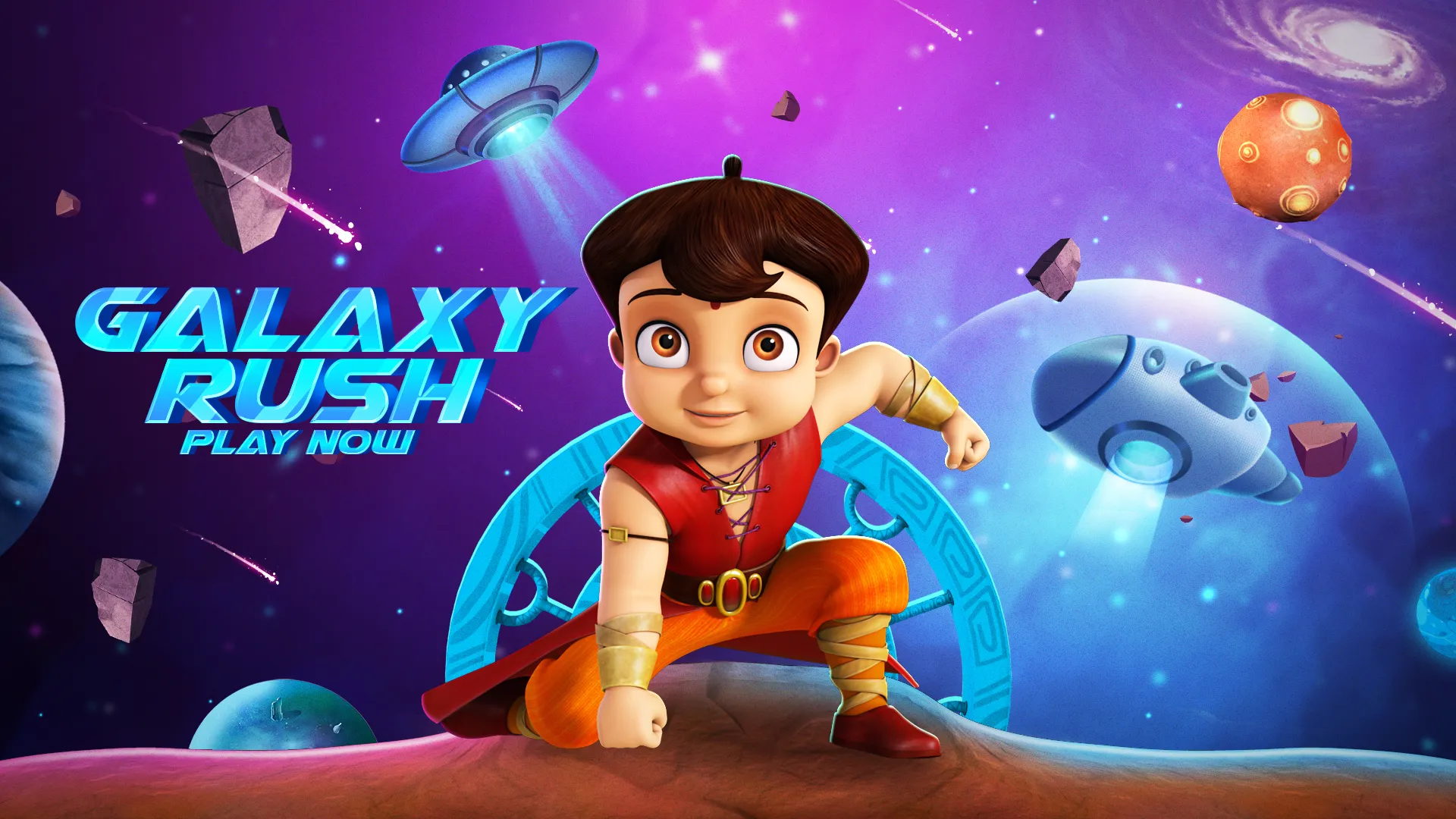 Bheem Galaxy Rush Game | Indus Appstore | Screenshot