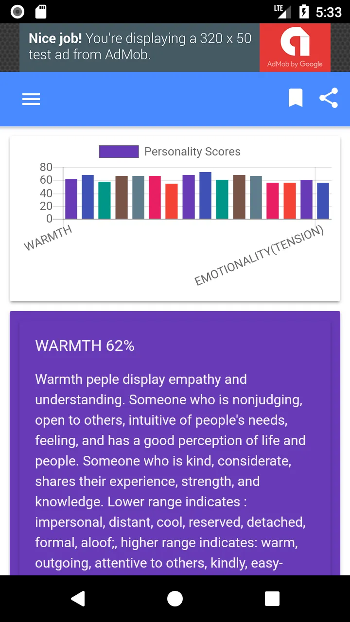 Personality Leaning Test | Indus Appstore | Screenshot