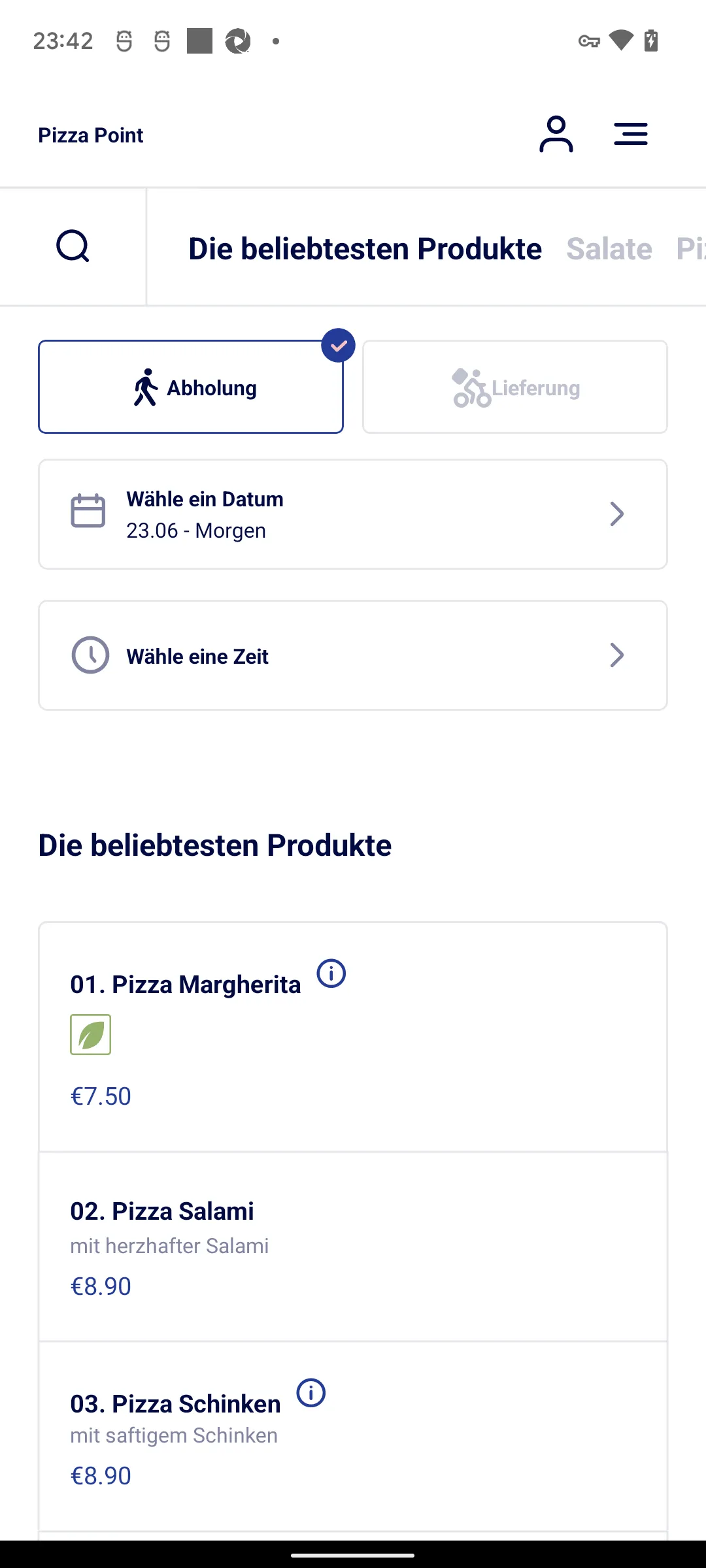 Pizza Point Bielefeld | Indus Appstore | Screenshot