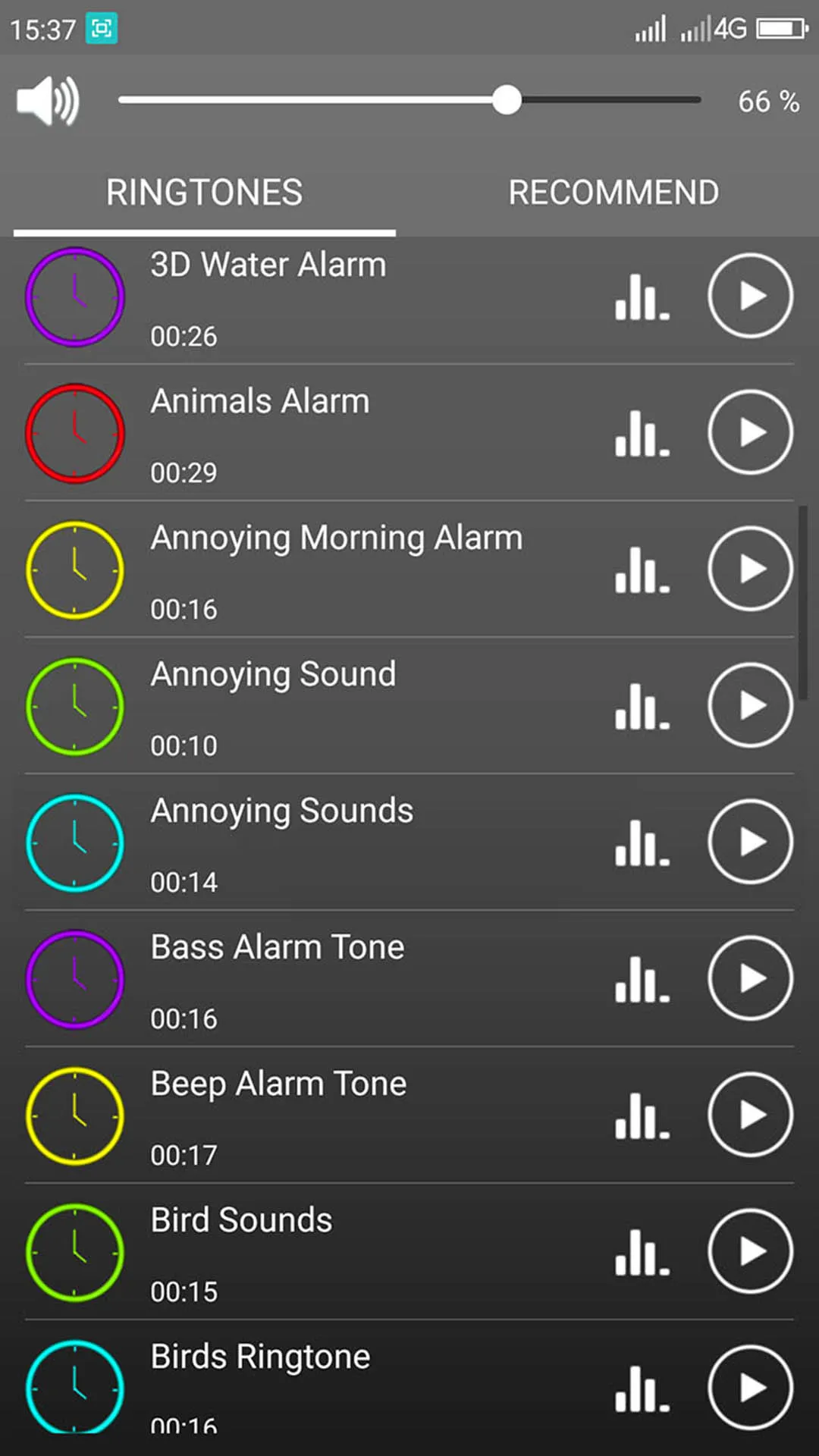 Funny Alarm Clock Ringtones | Indus Appstore | Screenshot