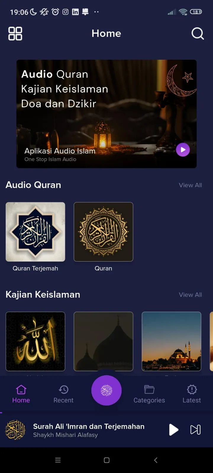 MP3 Audio Quran Translation | Indus Appstore | Screenshot