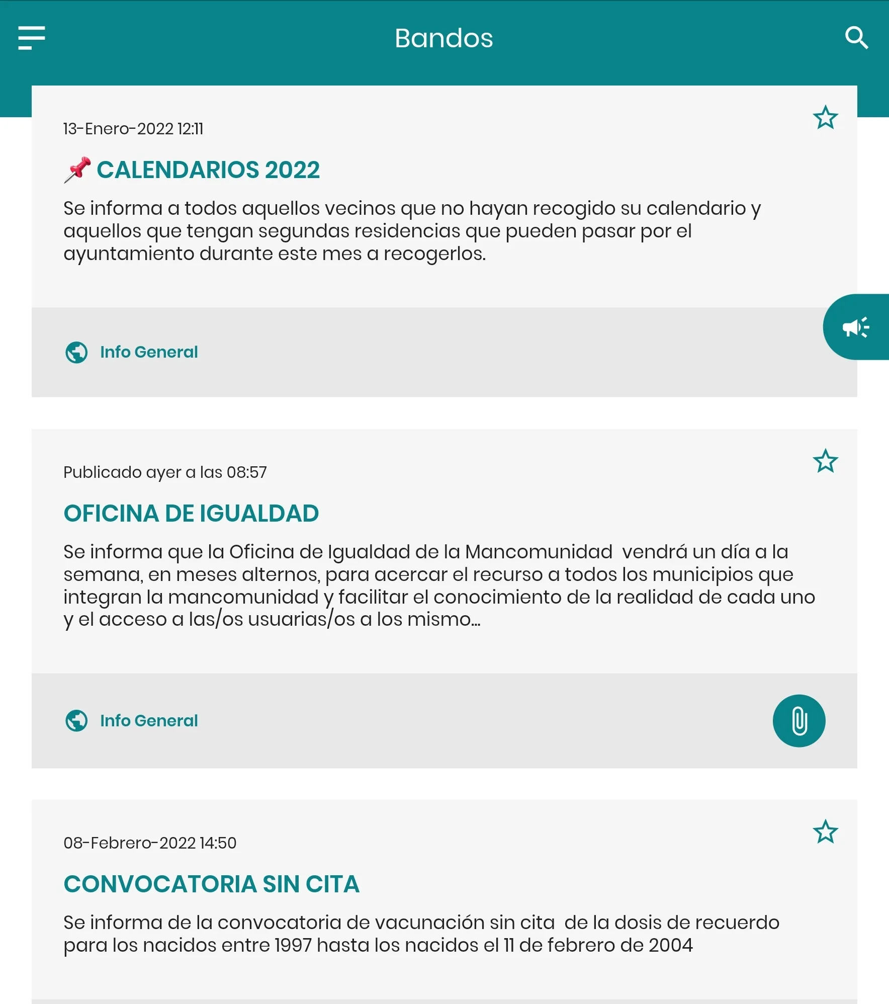 Aldehuela del Jerte Informa | Indus Appstore | Screenshot