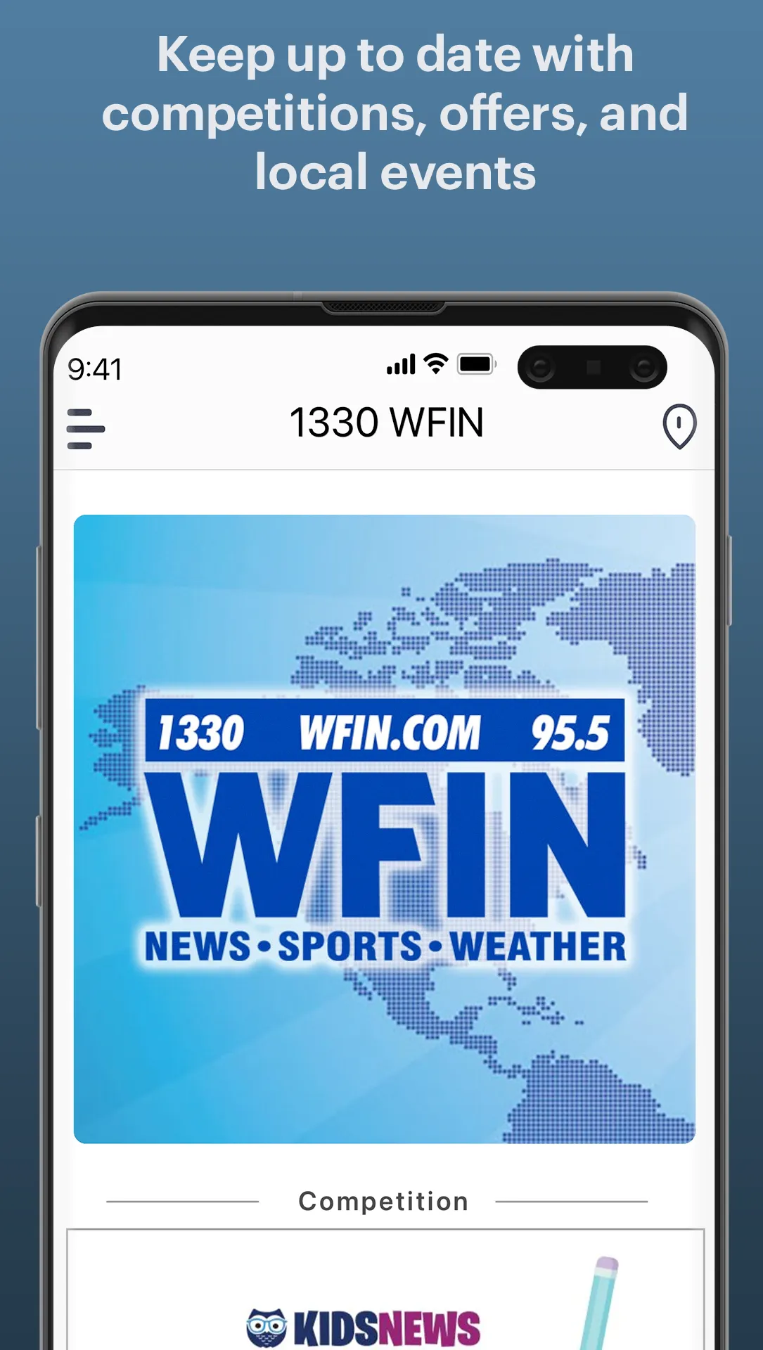 1330 WFIN | Indus Appstore | Screenshot