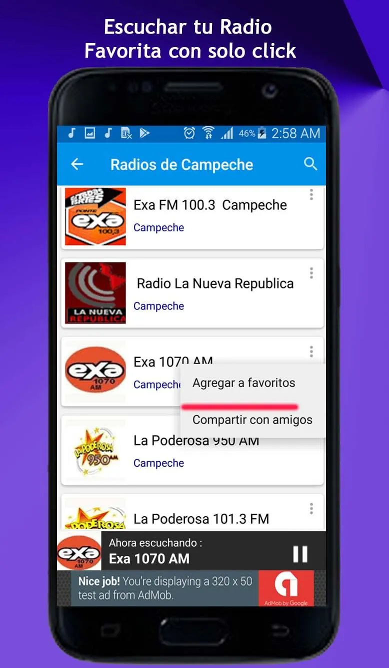 Radio Campeche | Indus Appstore | Screenshot