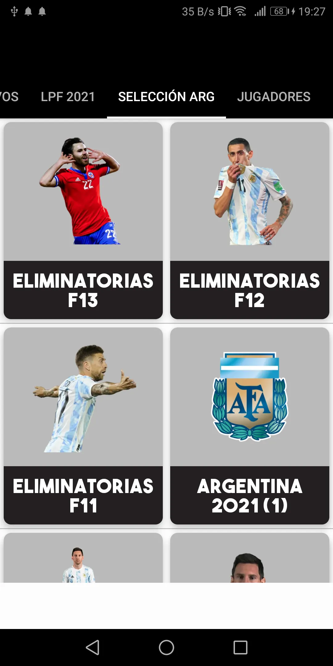 Stickers de Fútbol Argentino | Indus Appstore | Screenshot