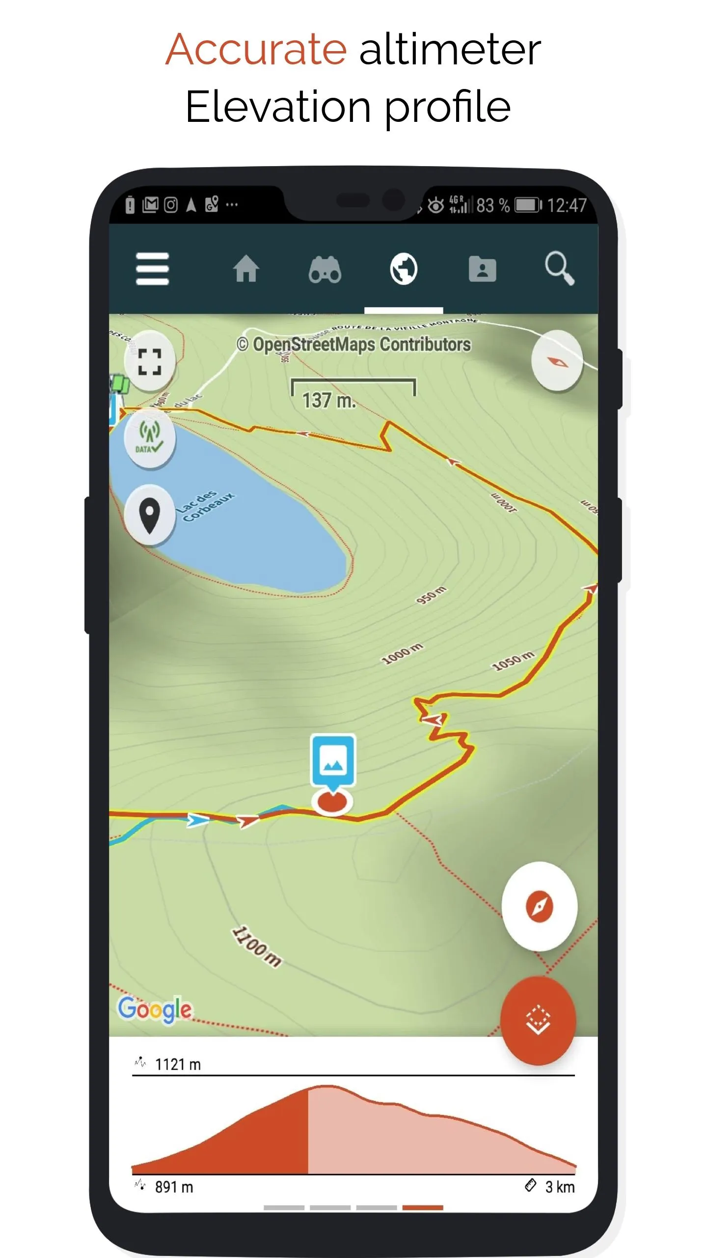 SityTrail hiking trail GPS | Indus Appstore | Screenshot