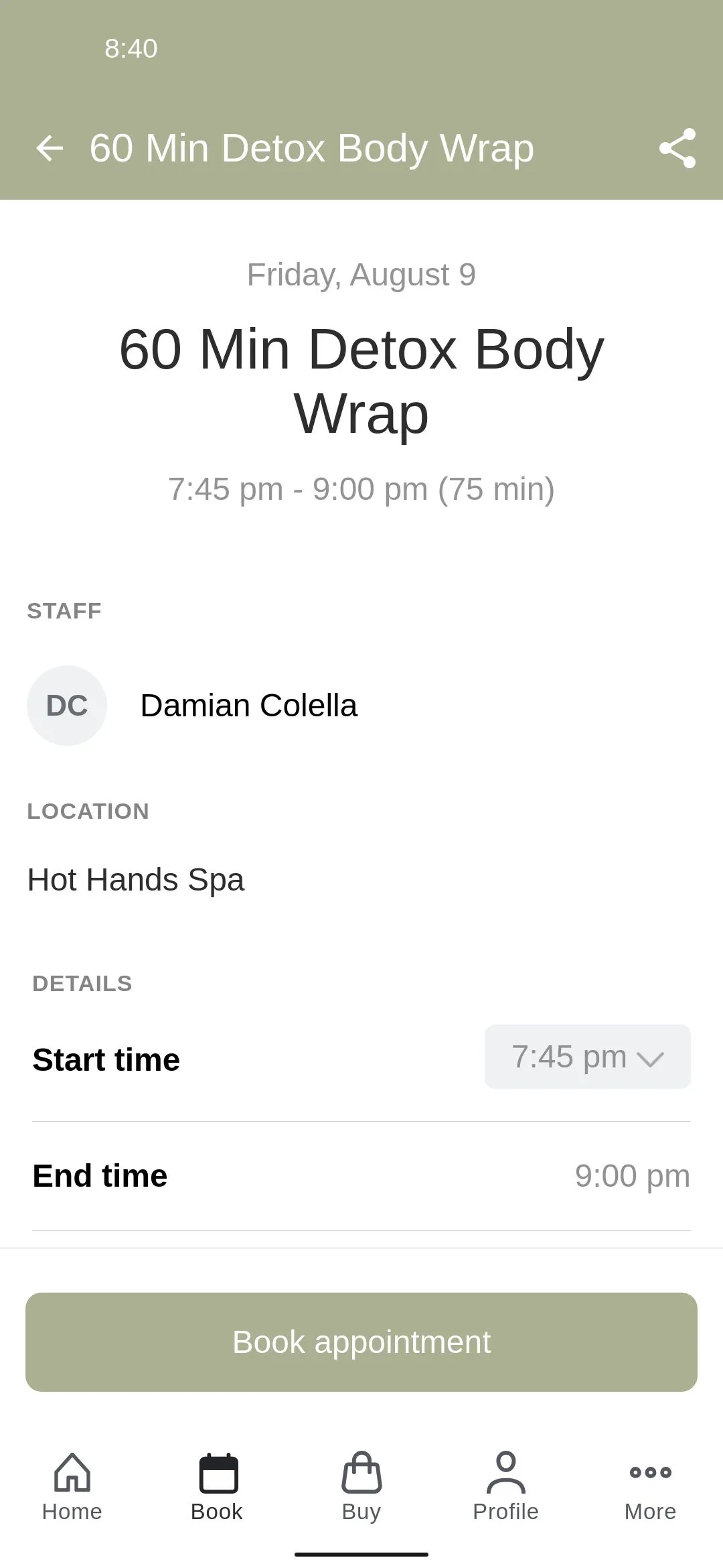 Hot Hands Spa | Indus Appstore | Screenshot