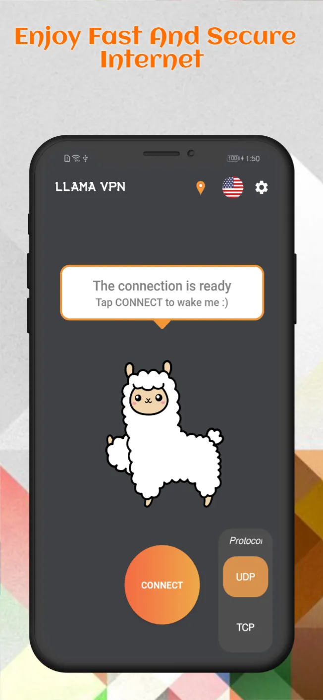 Llama VPN: Unlimited VPN Proxy | Indus Appstore | Screenshot