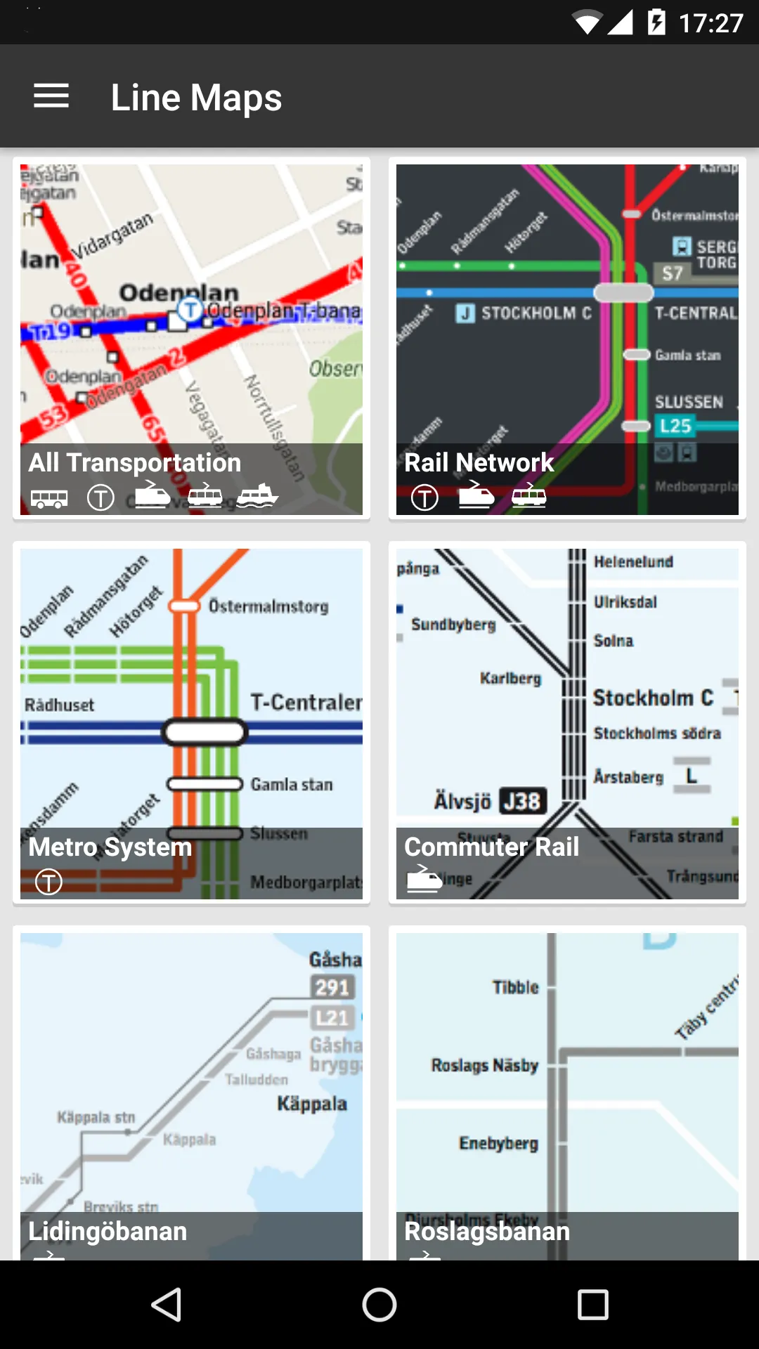 SL Stockholm Commute | Indus Appstore | Screenshot