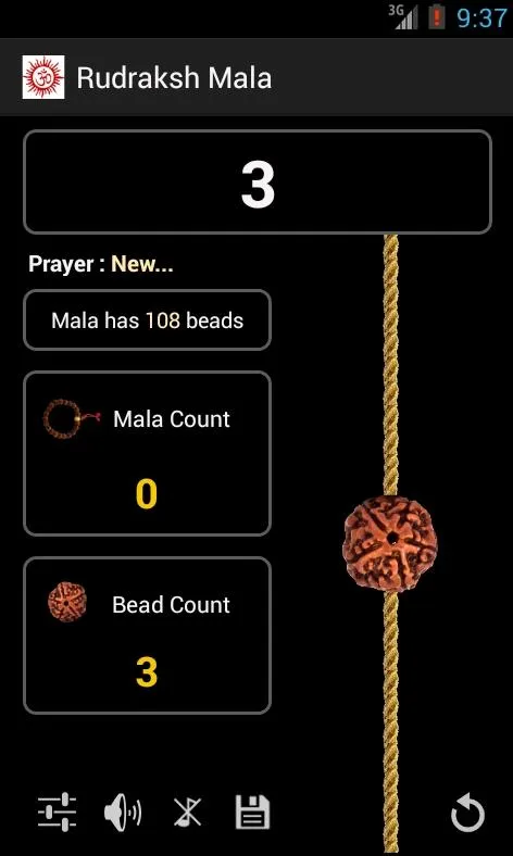 Rudraksh Japa Mala | Indus Appstore | Screenshot