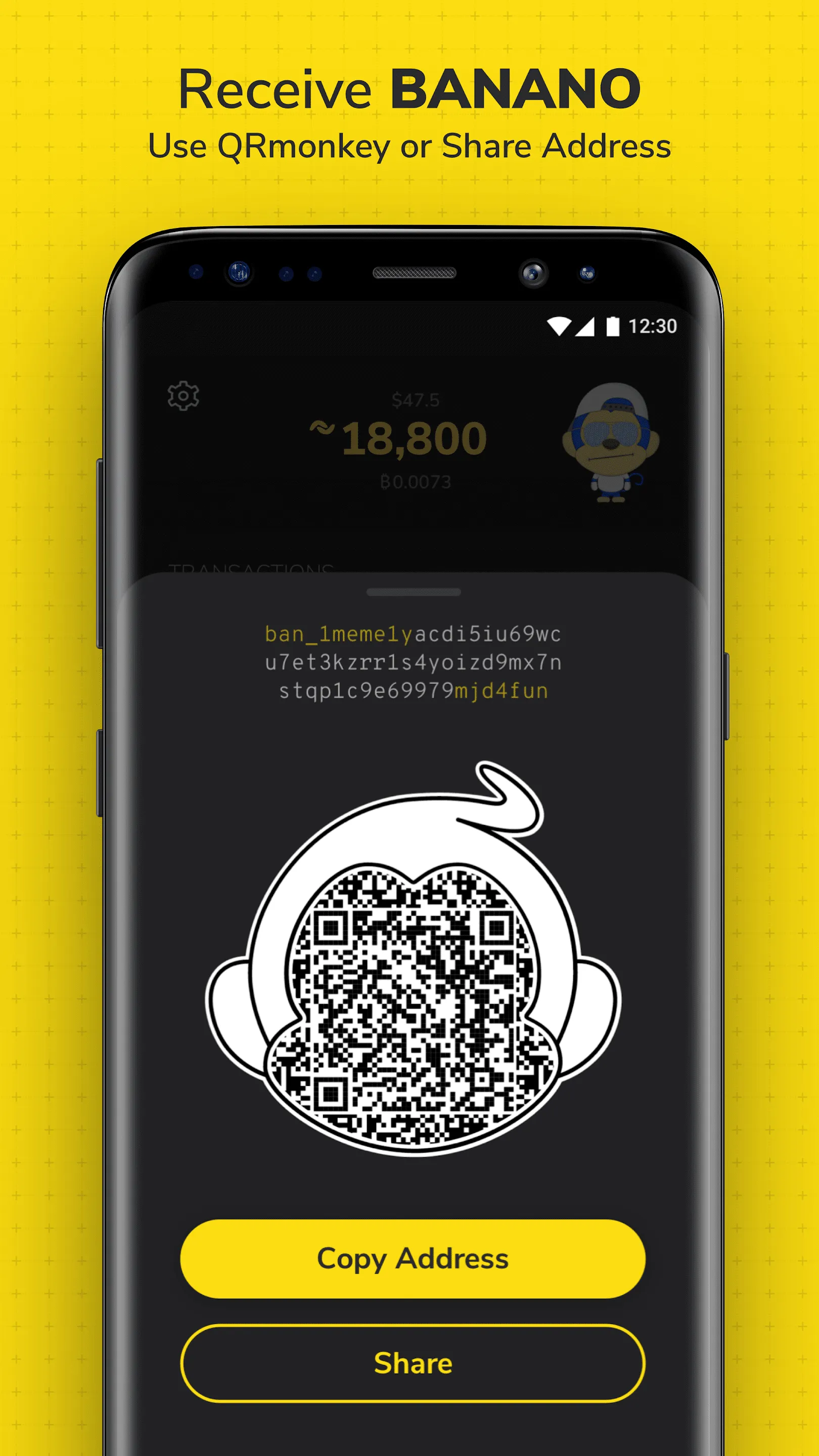 Kalium - BANANO Wallet | Indus Appstore | Screenshot