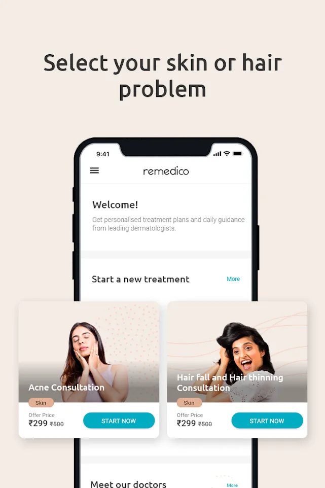 Remedico: Online Dermatology S | Indus Appstore | Screenshot