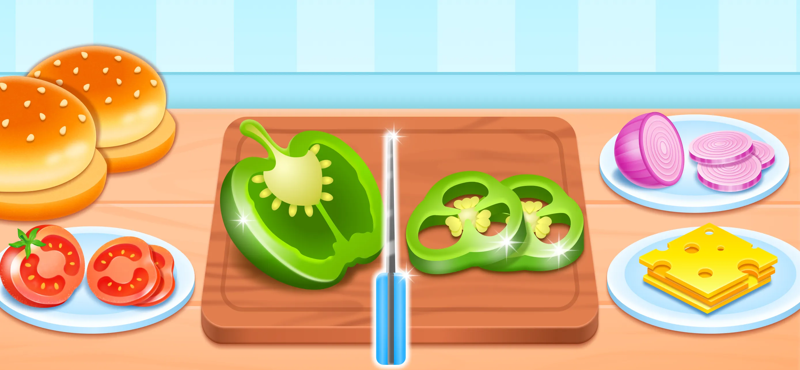 Burger Maker Baby Cooking Game | Indus Appstore | Screenshot