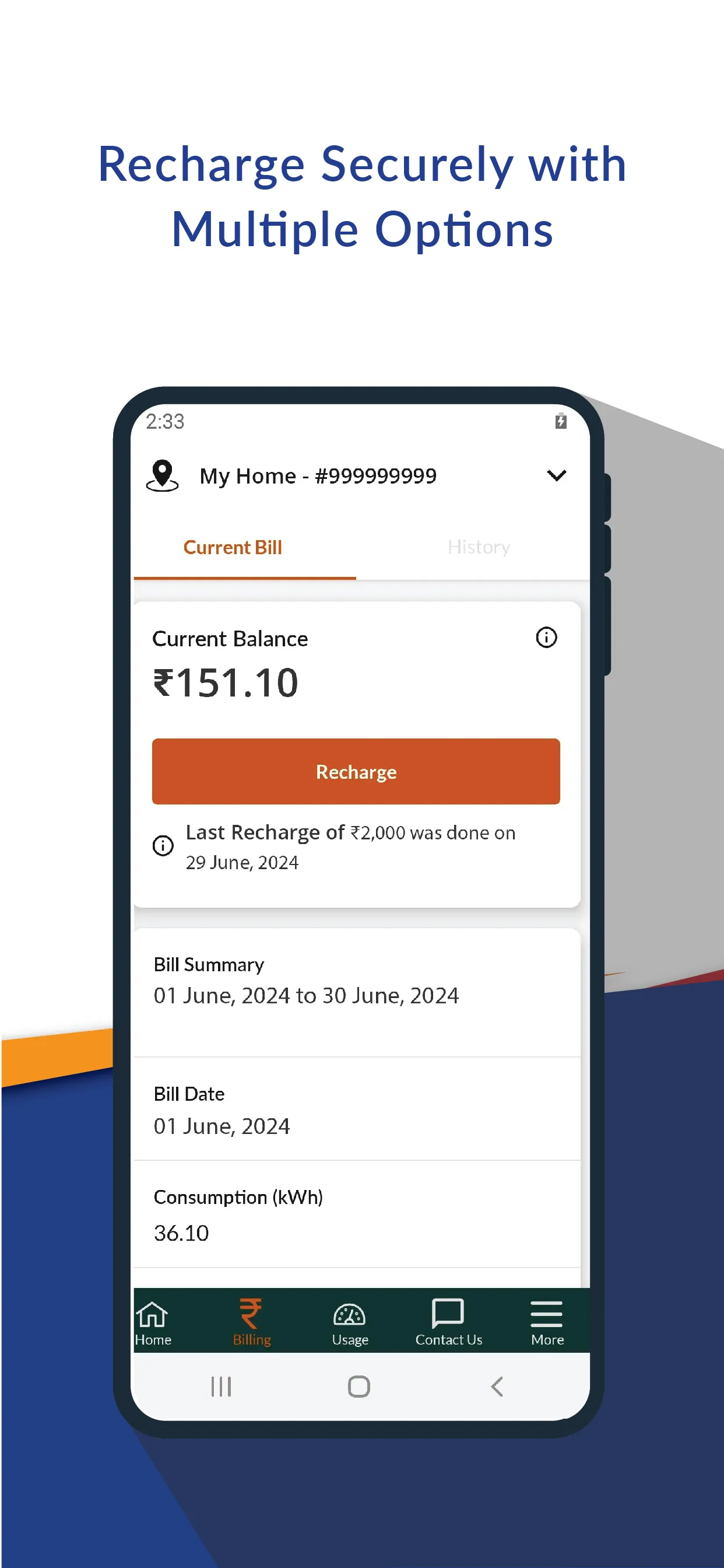 PVVNL Smart Meter | Indus Appstore | Screenshot