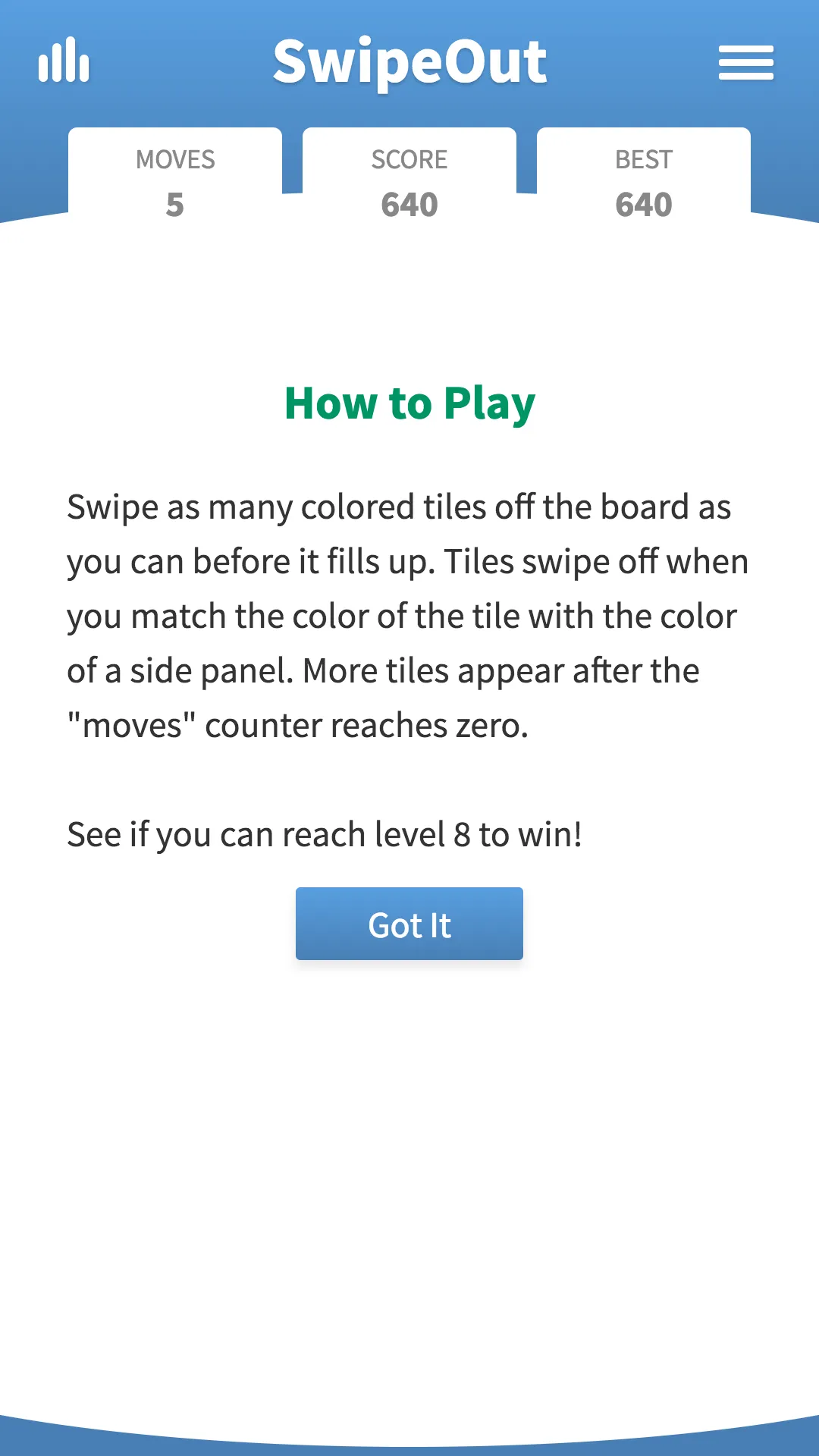 SwipeOut · The Addictive Swipe | Indus Appstore | Screenshot