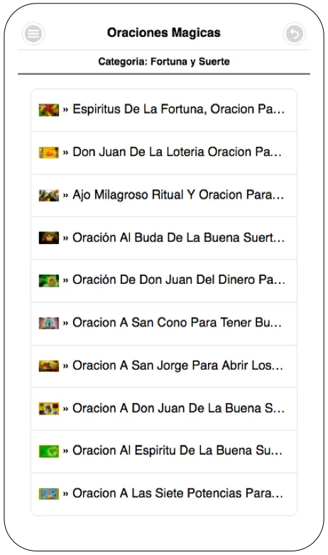 Oraciones Milagrosas | Indus Appstore | Screenshot