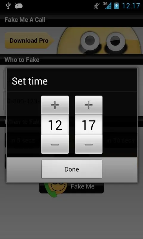 Fake Me A Call | Indus Appstore | Screenshot