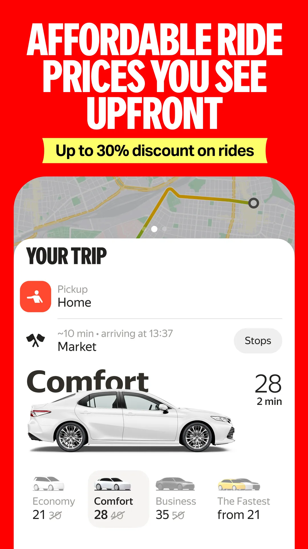 Yango: taxi, food, delivery | Indus Appstore | Screenshot