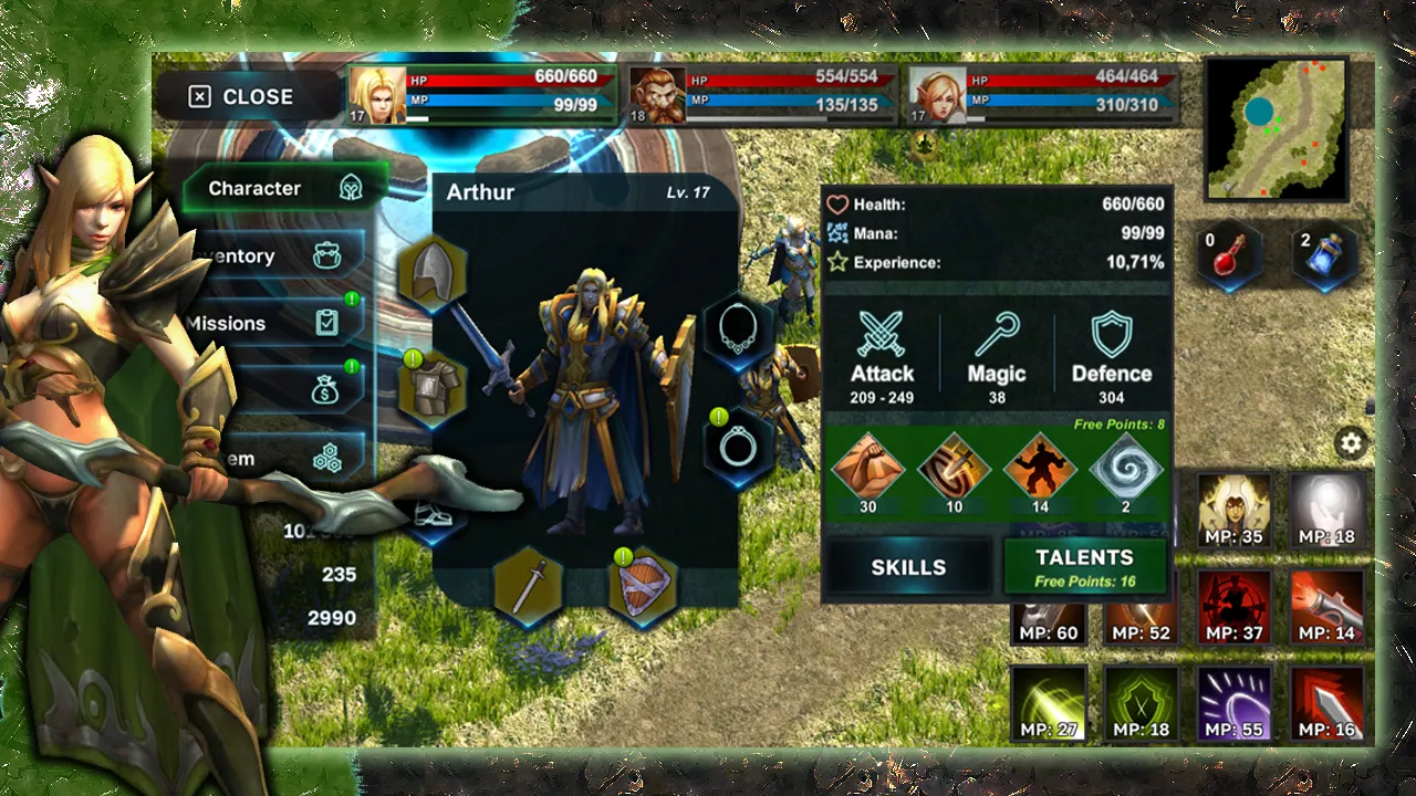 Fantasy Heroes: Action RPG 3D | Indus Appstore | Screenshot