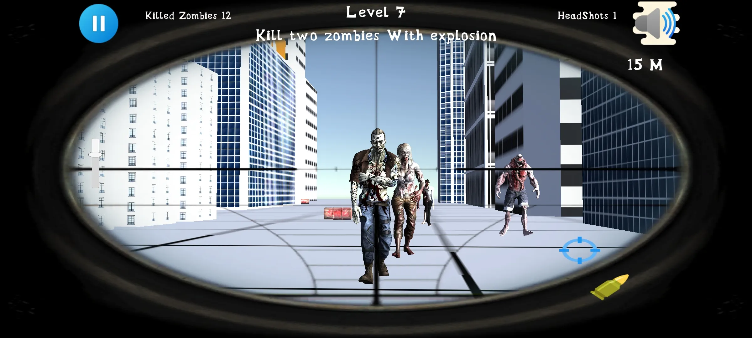 Sniper Zombie | Indus Appstore | Screenshot