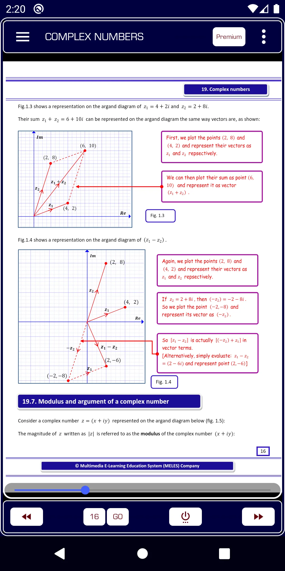 Complex numbers Pure Math | Indus Appstore | Screenshot