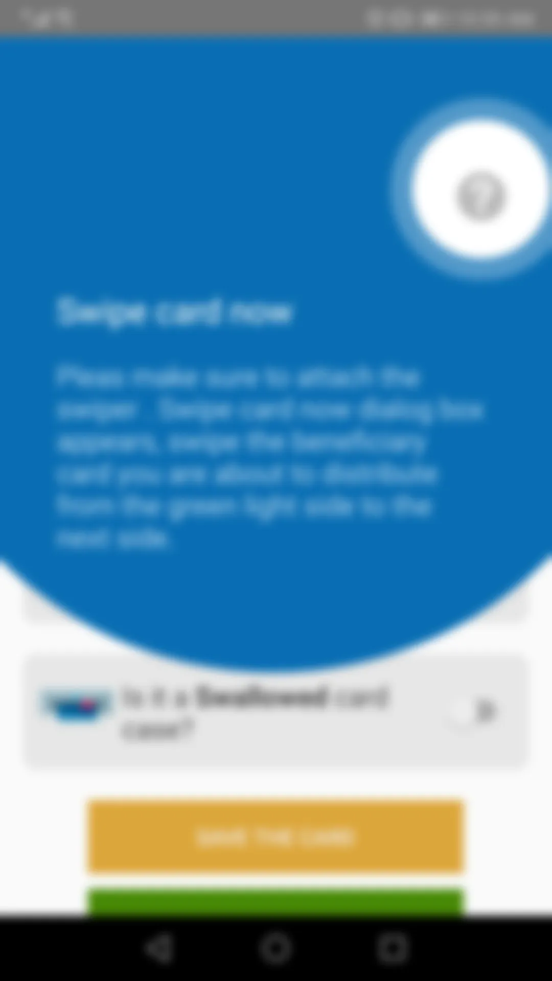 WFP Jordan Card Distribution A | Indus Appstore | Screenshot