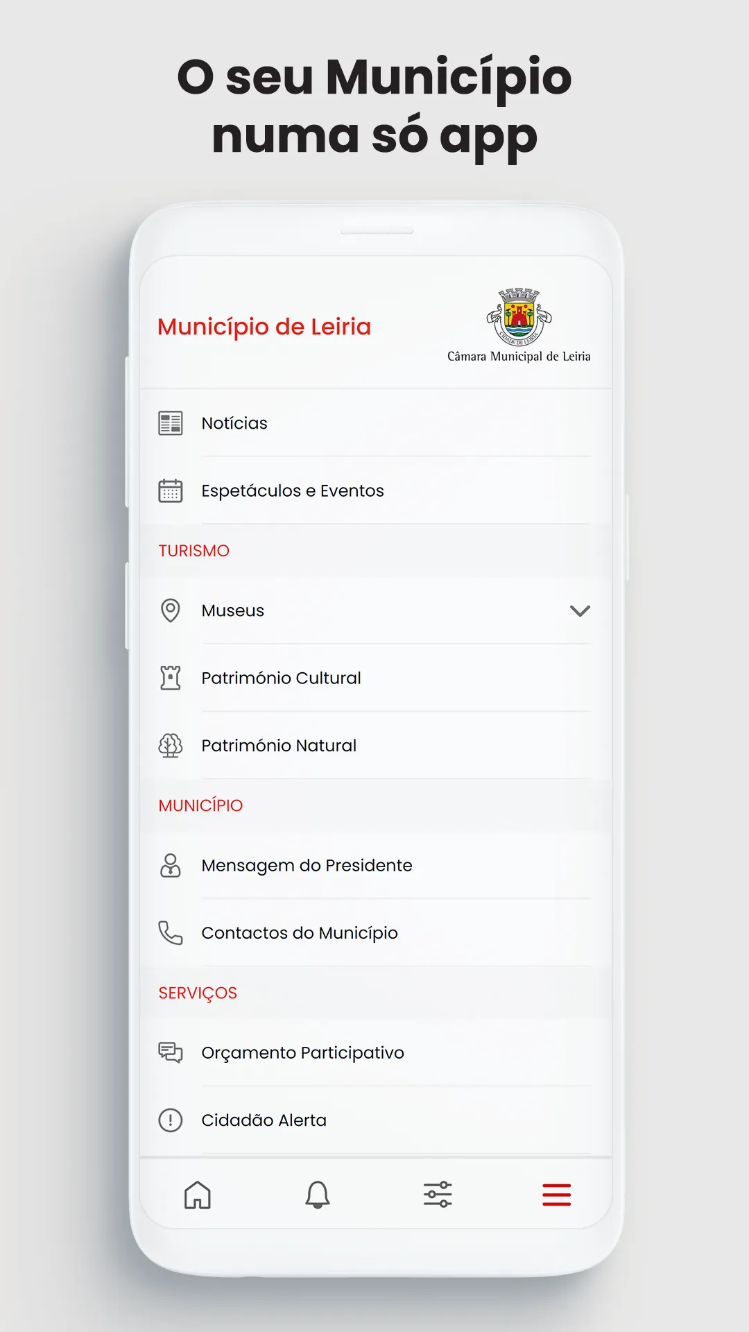 Município de Leiria | Indus Appstore | Screenshot