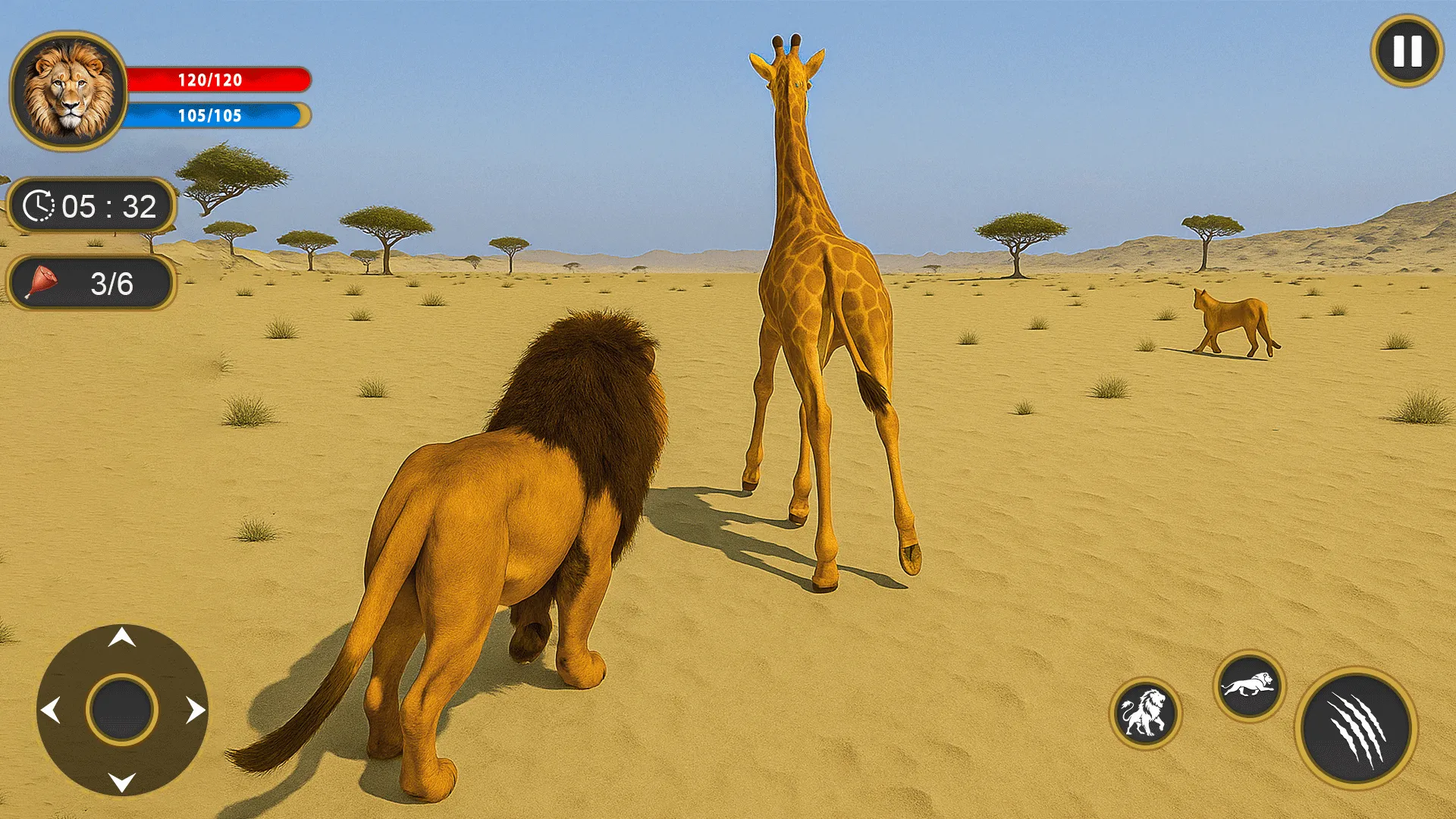 Lion King Jungle Hunting Game | Indus Appstore | Screenshot