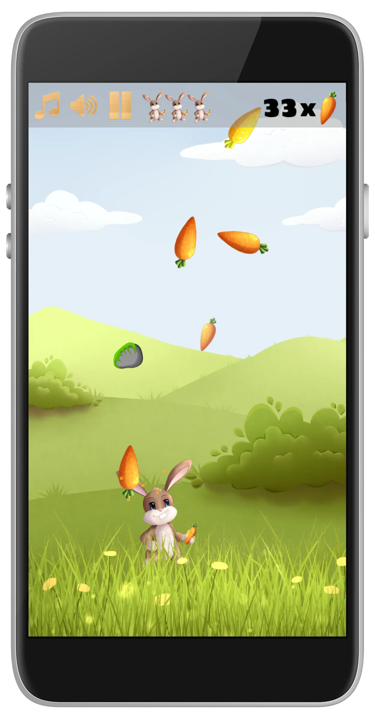 Catch The Carrot | Indus Appstore | Screenshot