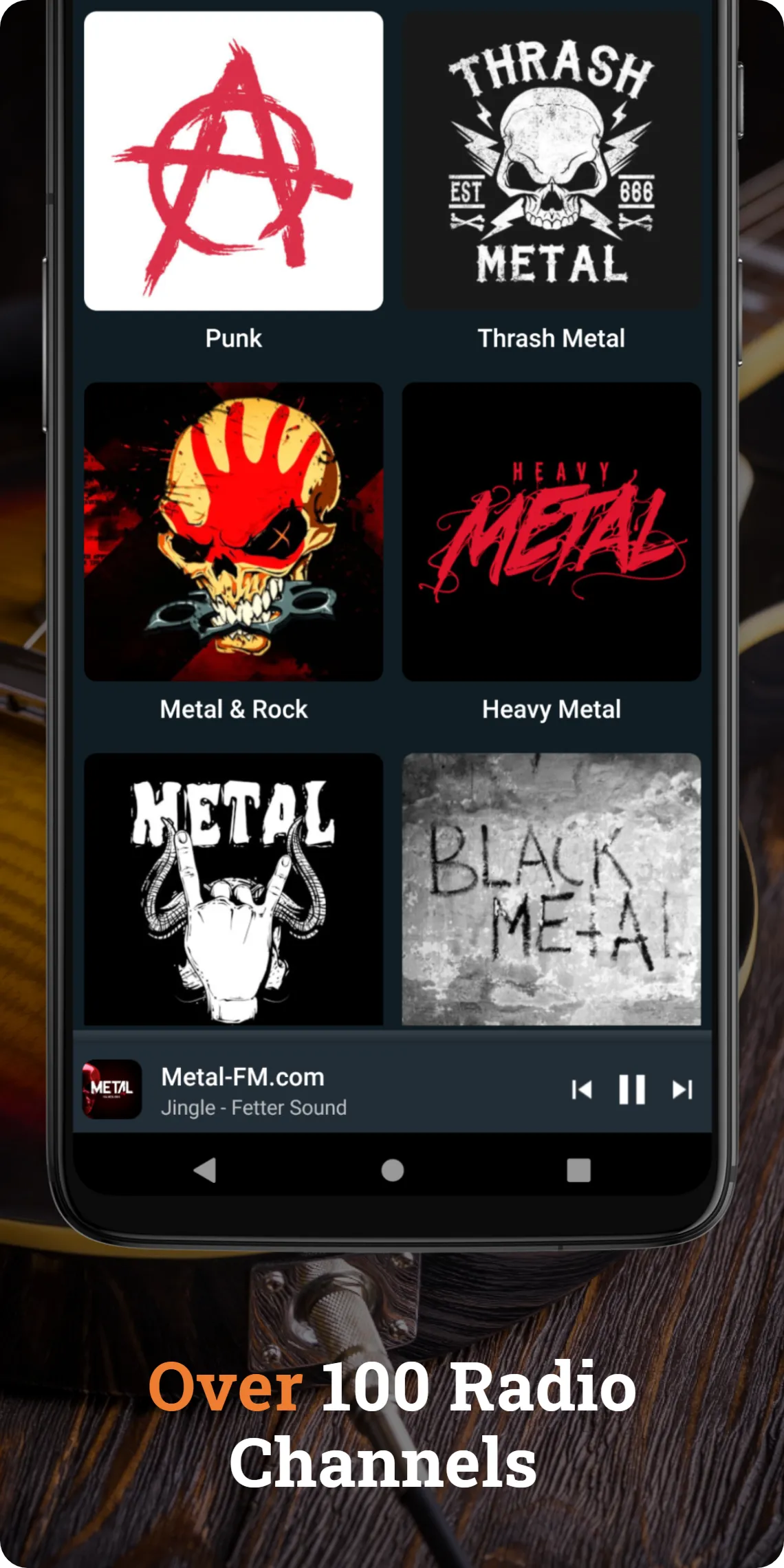 Heavy Metal Radio | Indus Appstore | Screenshot