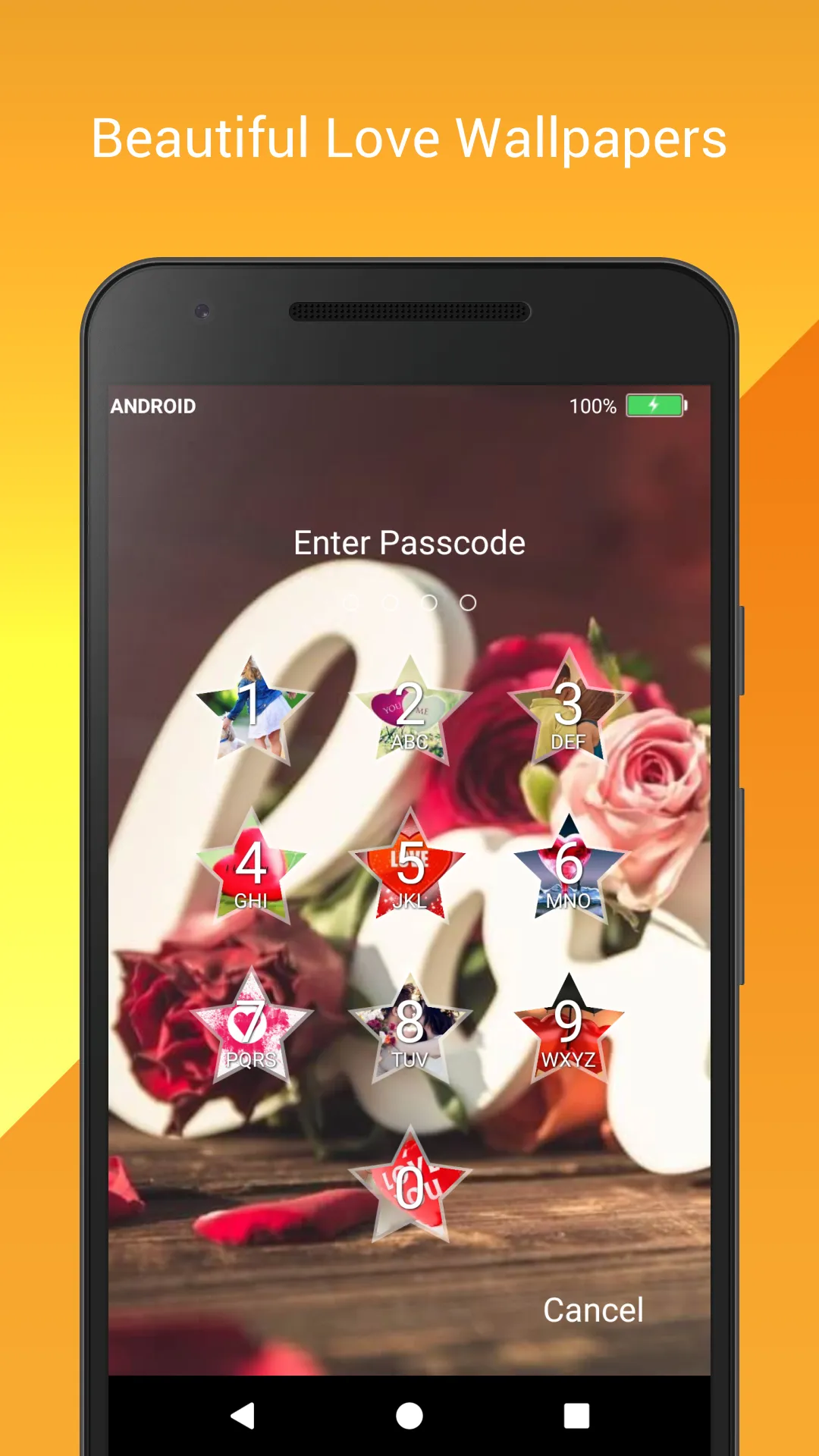 Love Screen Lock-Time Password | Indus Appstore | Screenshot