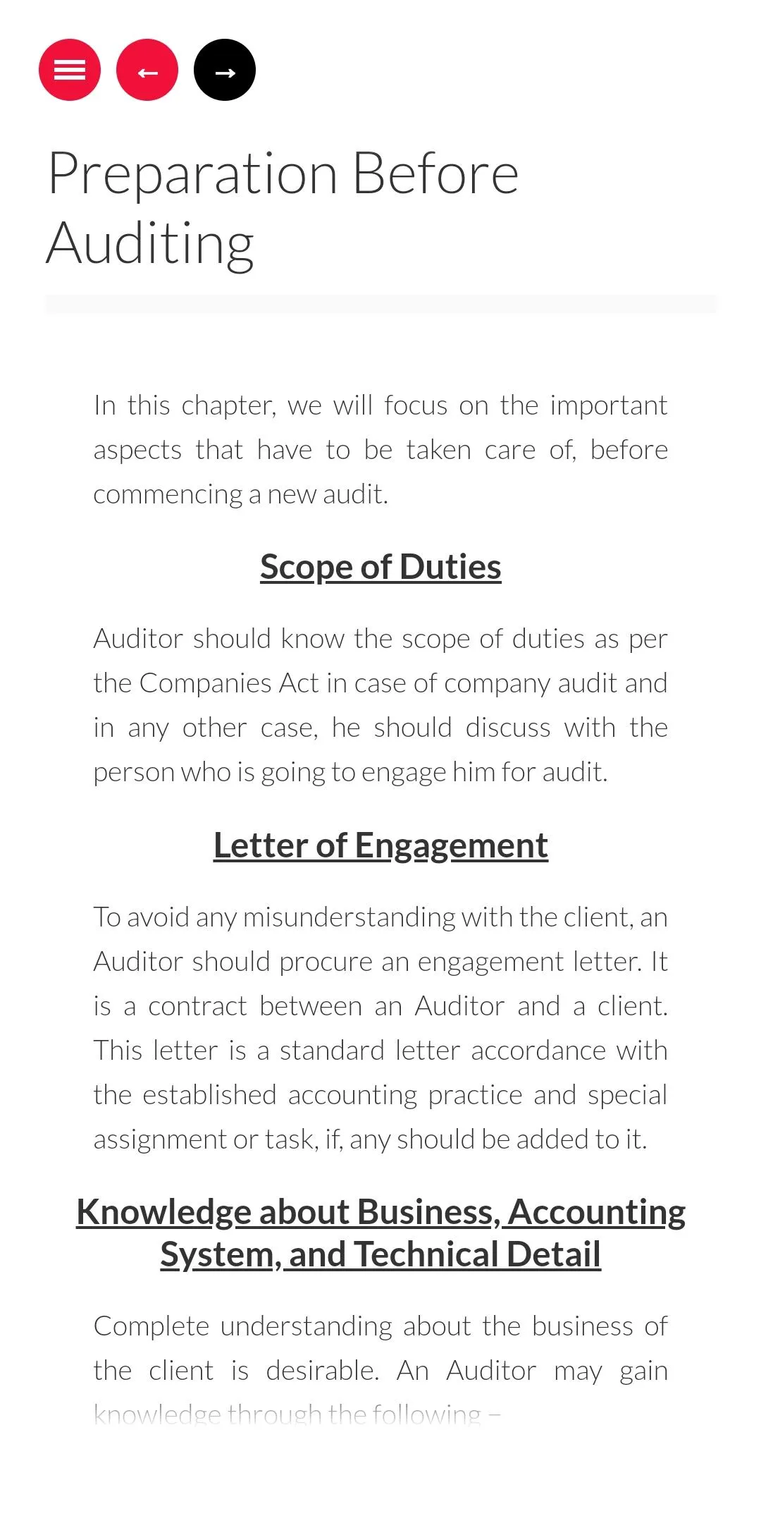 Learn Auditing | Indus Appstore | Screenshot