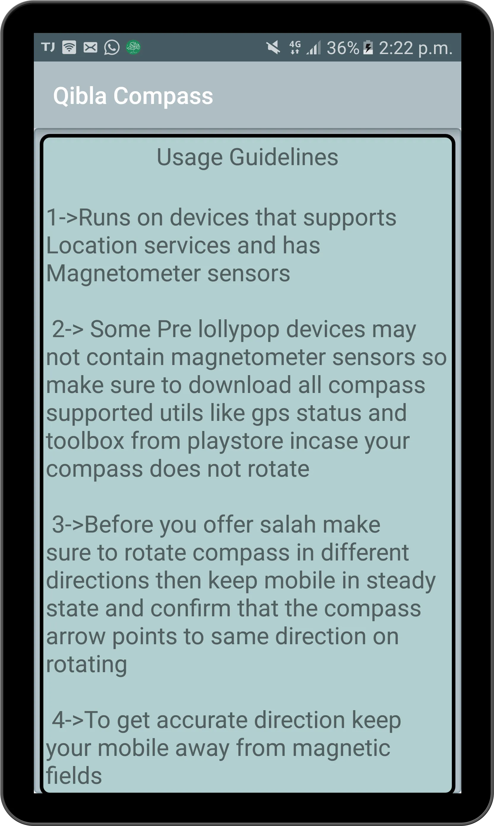 Qibla Compass | Indus Appstore | Screenshot