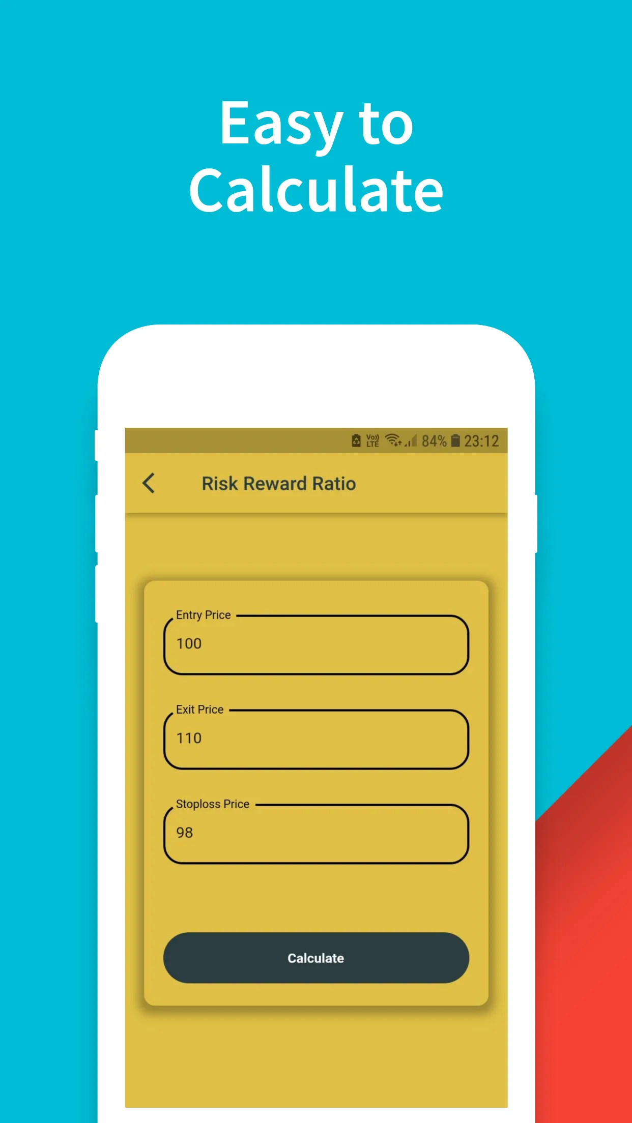 Risk Reward Ratio Calculator | Indus Appstore | Screenshot