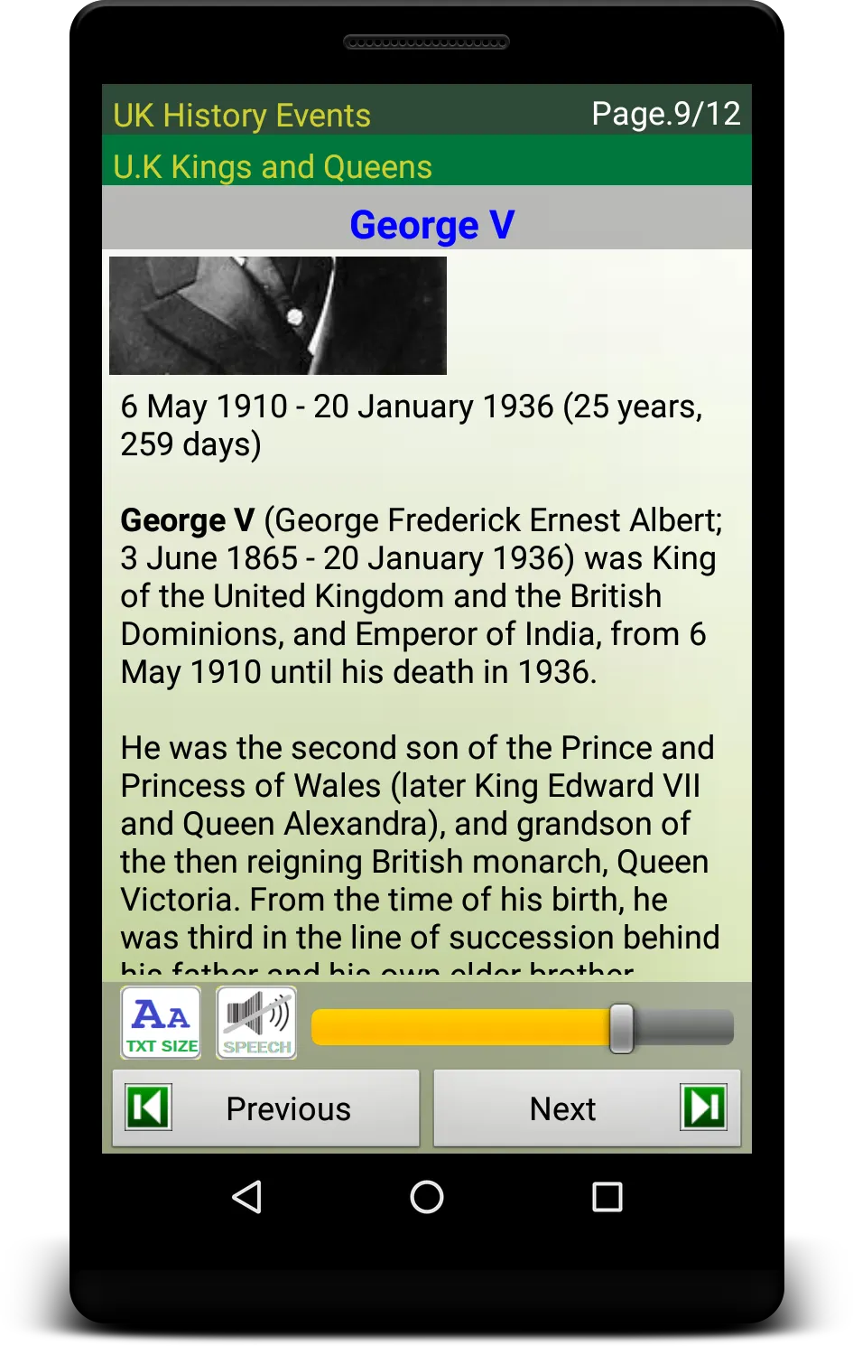 UK History (eBook) | Indus Appstore | Screenshot