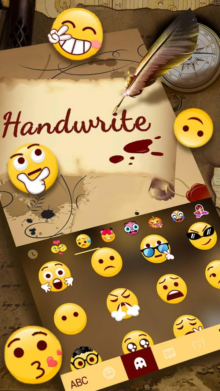 Handwrite Theme | Indus Appstore | Screenshot