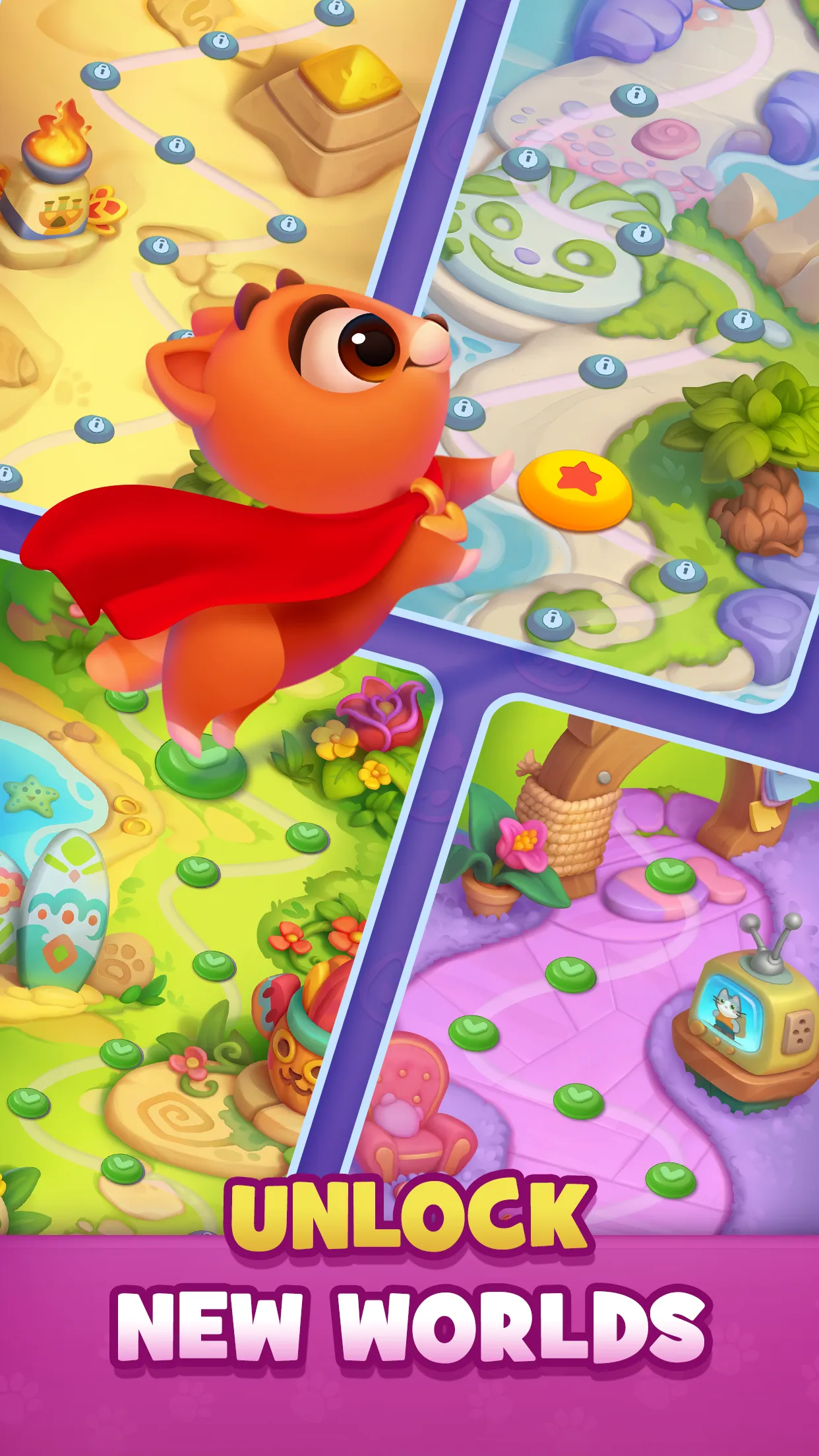 Kitty Sort: Twisted Tails | Indus Appstore | Screenshot