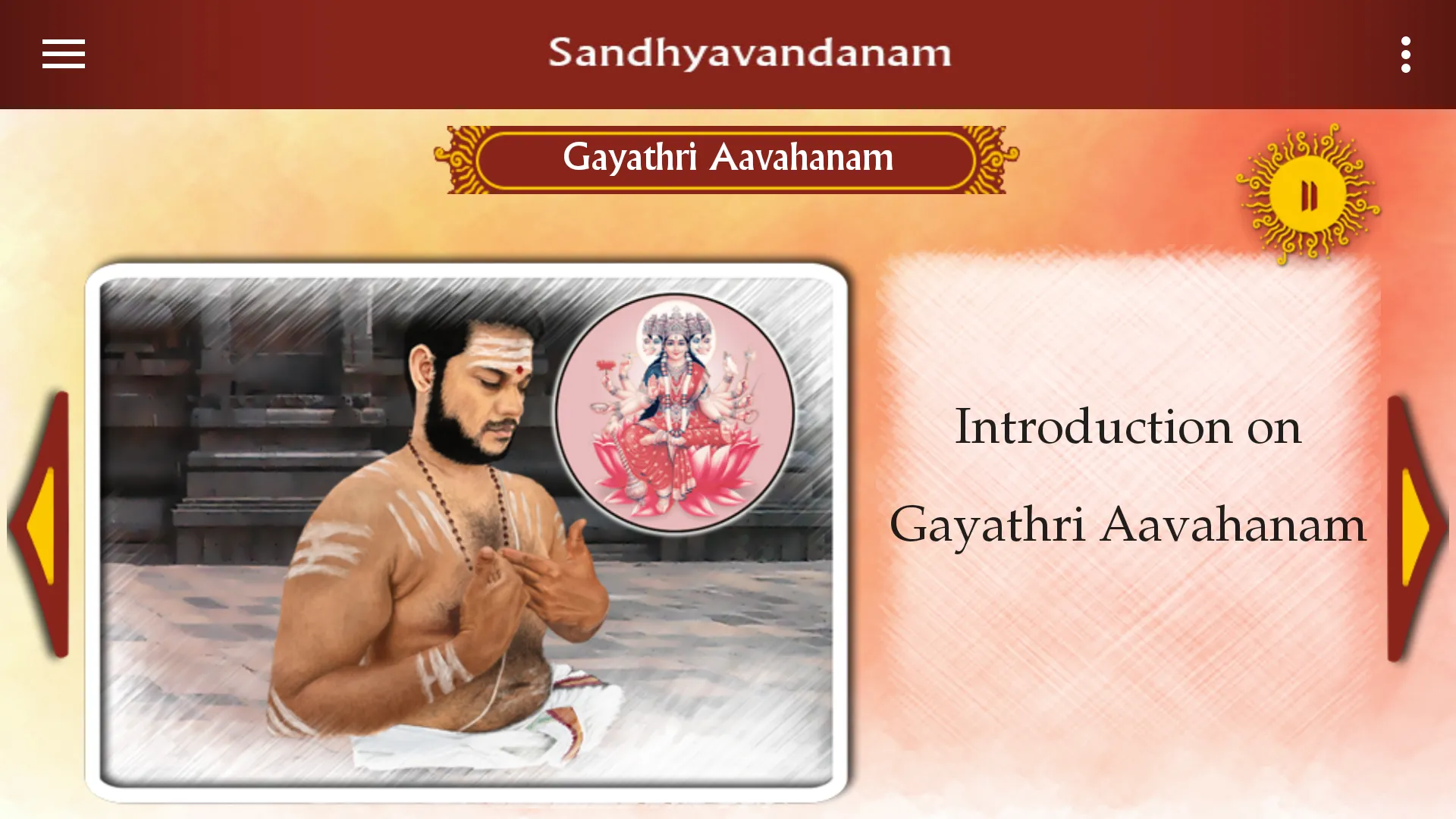 Sandhyavandanam | Indus Appstore | Screenshot