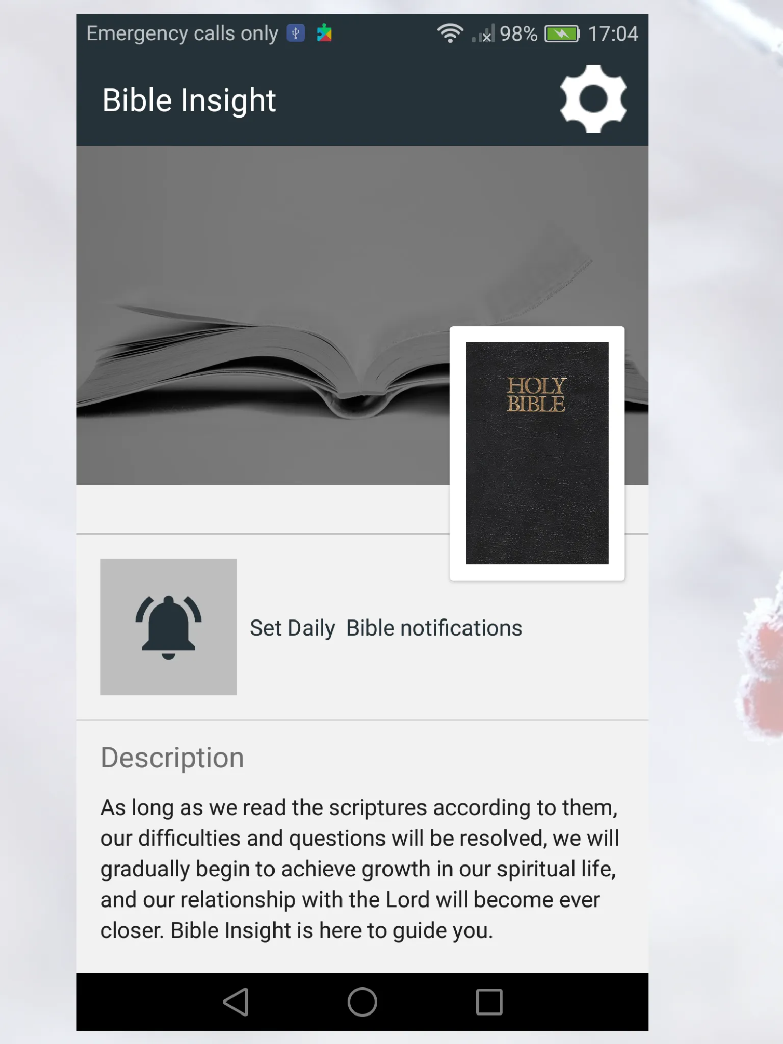 Bible Insight 2021 | Indus Appstore | Screenshot