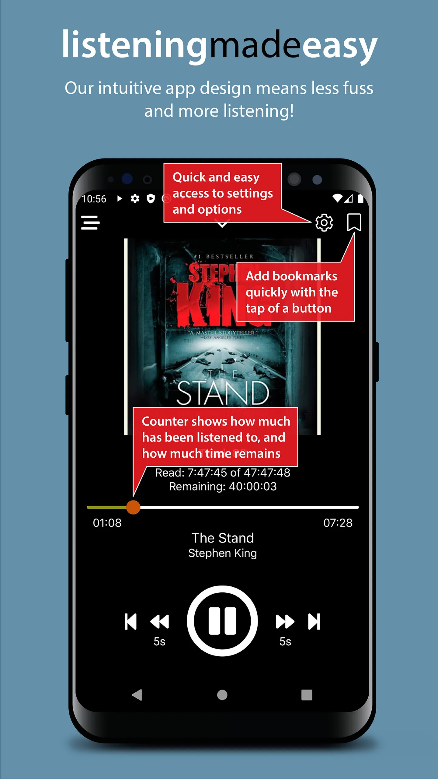 Audiobooks by AudiobookSTORE | Indus Appstore | Screenshot