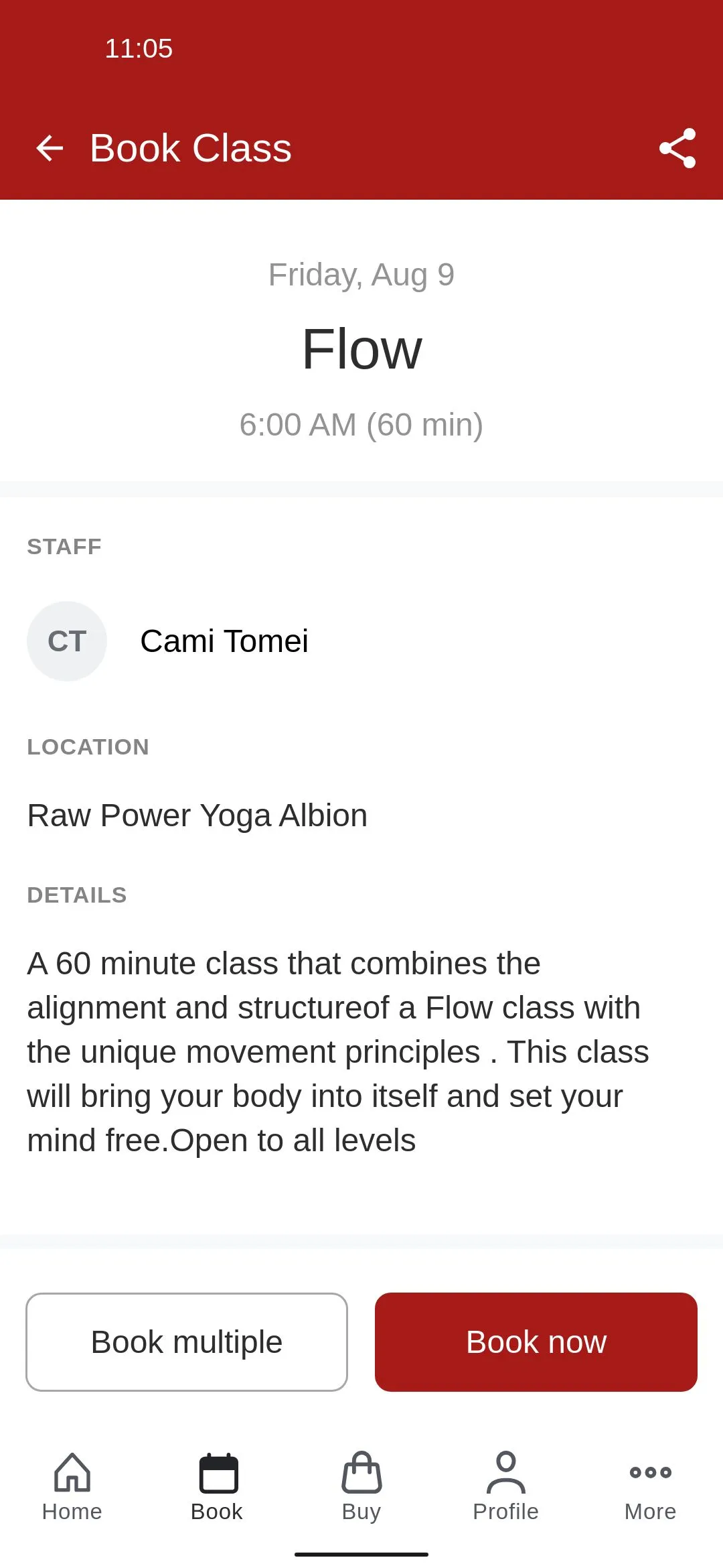 Raw Power Yoga Brisbane | Indus Appstore | Screenshot