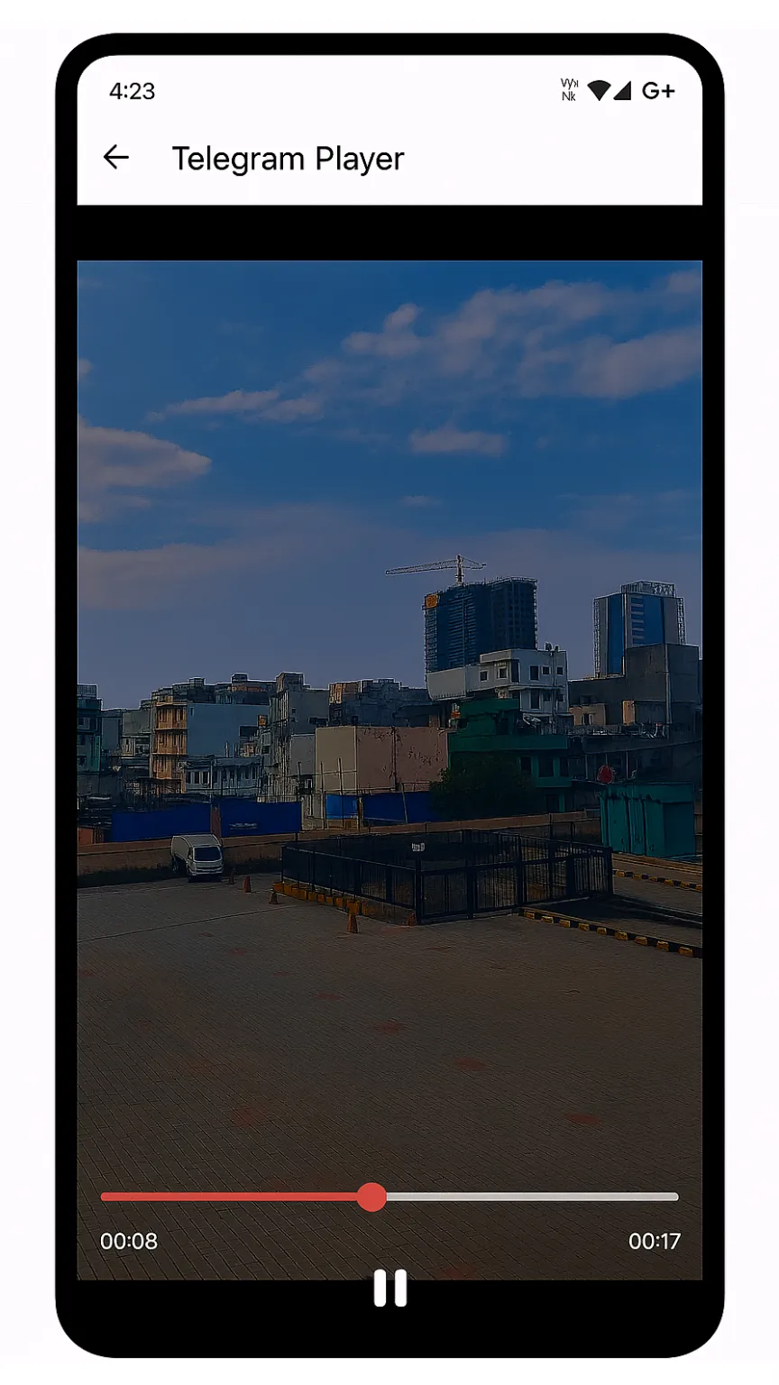 Telegram Player | Indus Appstore | Screenshot