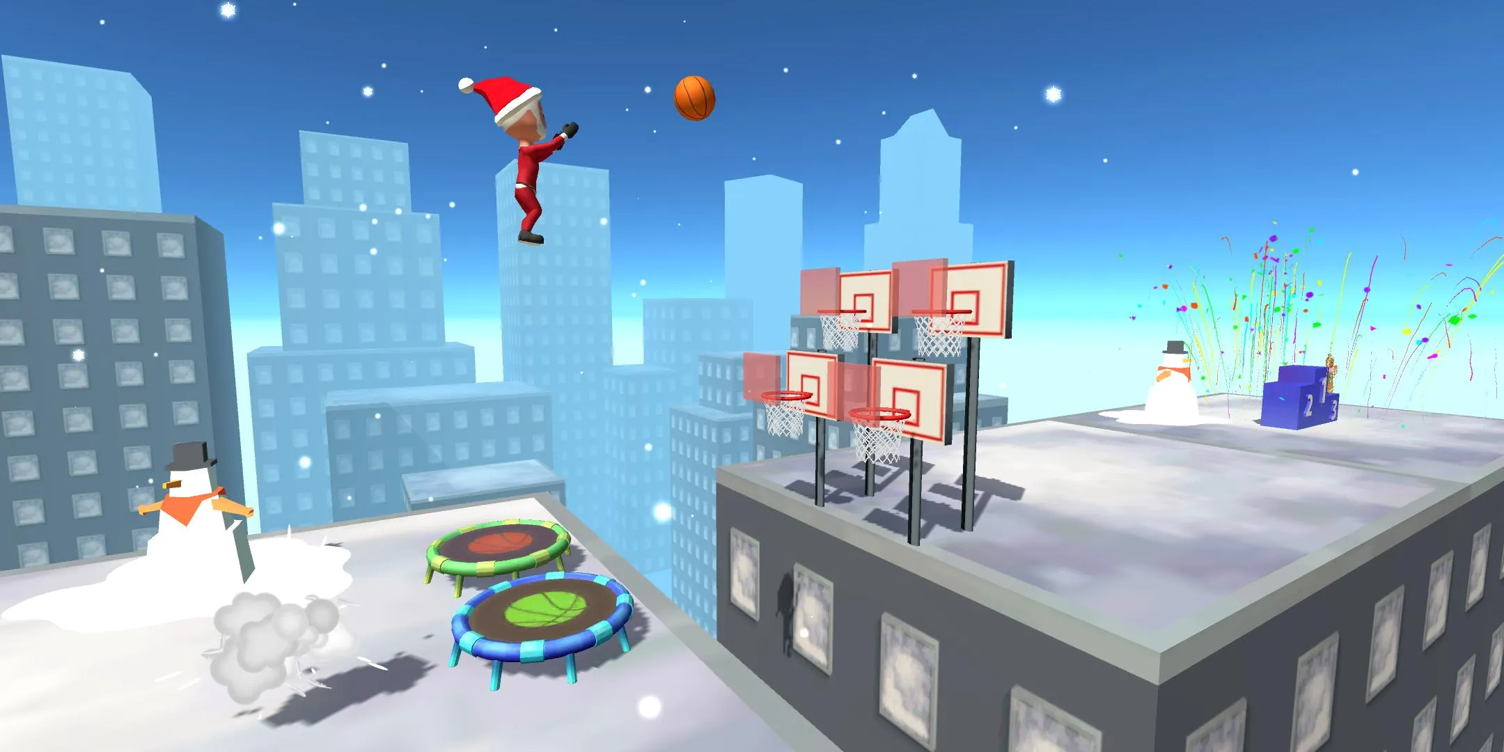 Jump Up 3D: Basketball game | Indus Appstore | Screenshot