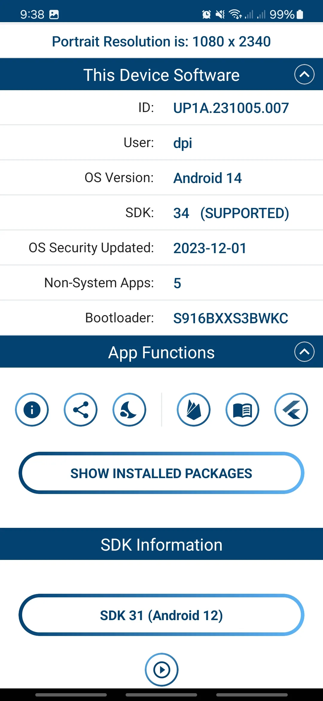 Android SDK Info | Indus Appstore | Screenshot