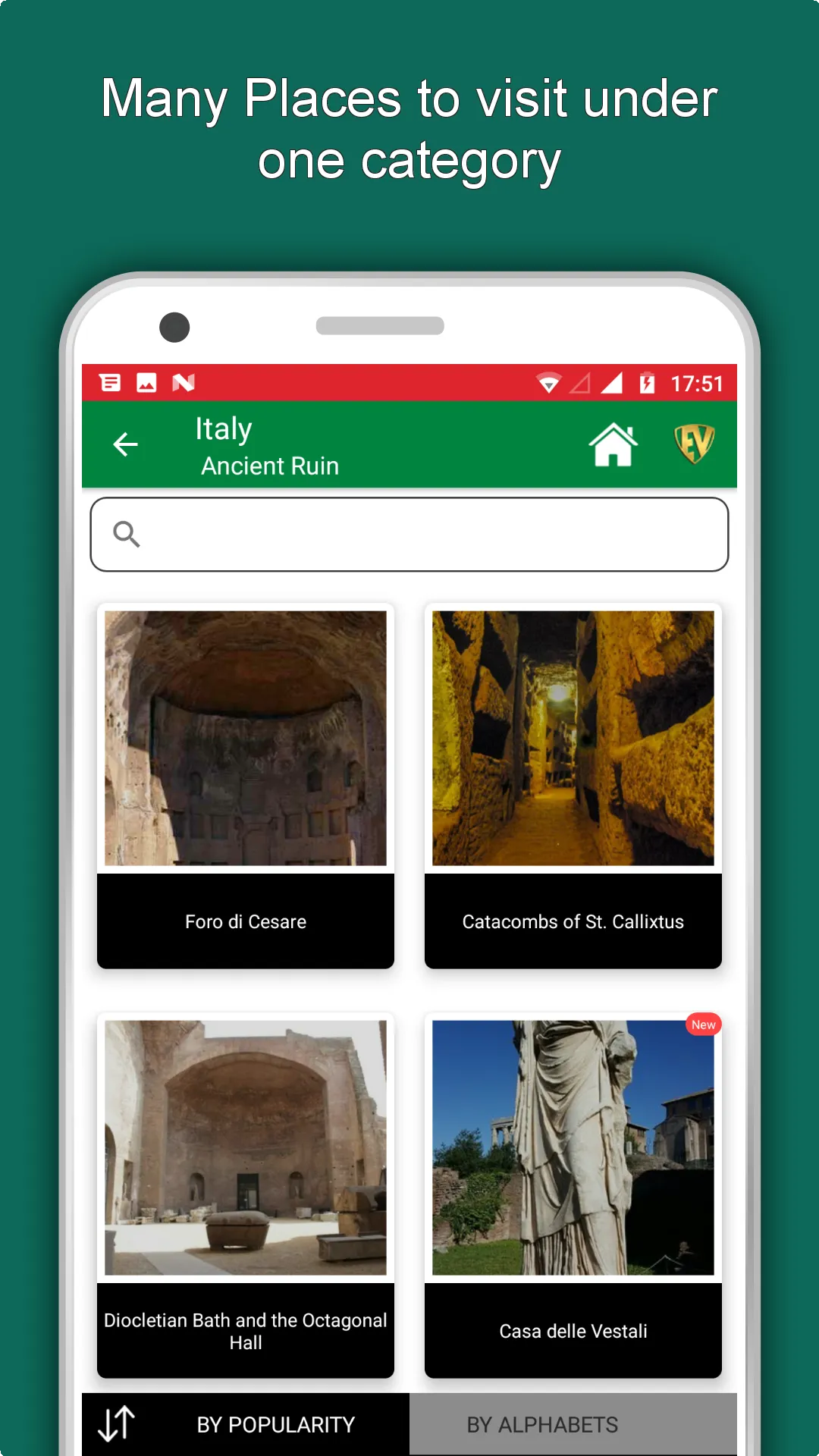 Italy Travel & Explore, Offlin | Indus Appstore | Screenshot