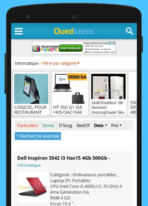 Ouedkniss | Indus Appstore | Screenshot