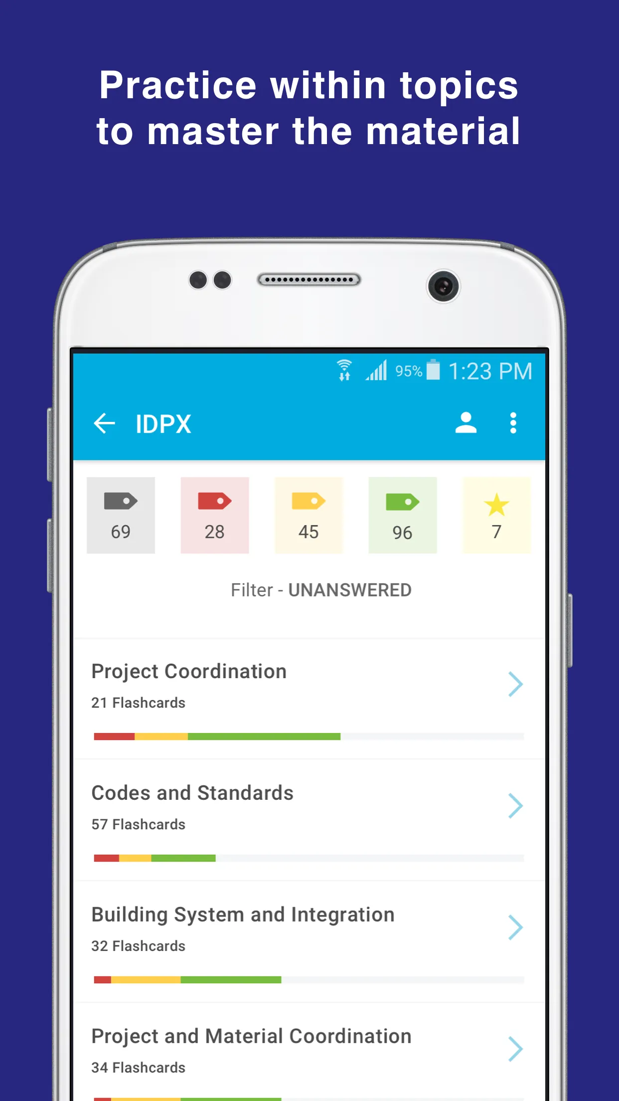 NCIDQ IDPX Flashcards | Indus Appstore | Screenshot